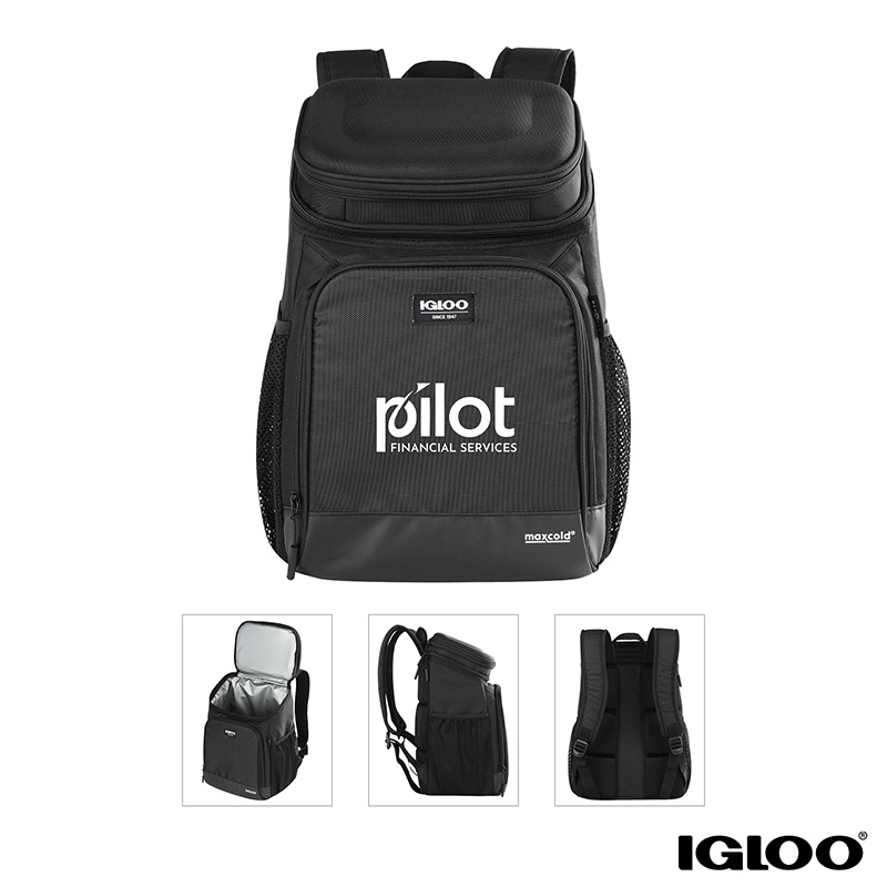 Picture of Igloo MaxCold Evergreen 18-Can RPET Cooler Backpack