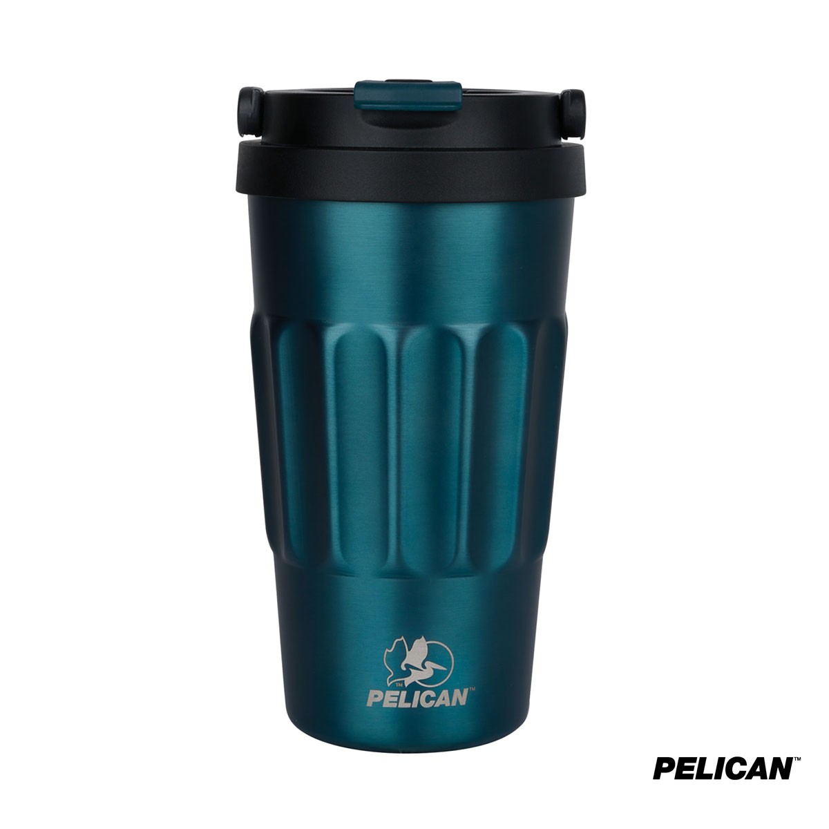 Picture of Pelican Dayventure 17 oz. Recycled Double Wall Stainless Steel Handle Lid Travel Tumbler