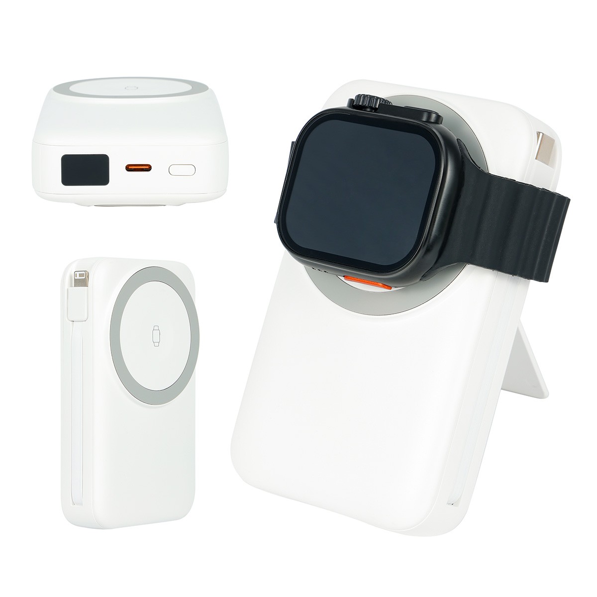 Picture of Republic 10000mAh 20W UL Listed Magnetic Wireless Power Bank with Built-In