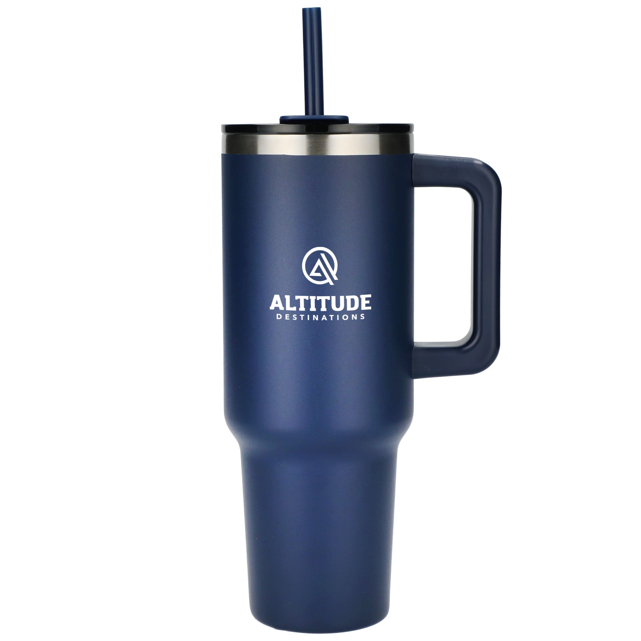 Picture of Pinnacle 40 oz Vacuum Insulated Eco-Friendly Travel Tumbler With Straw