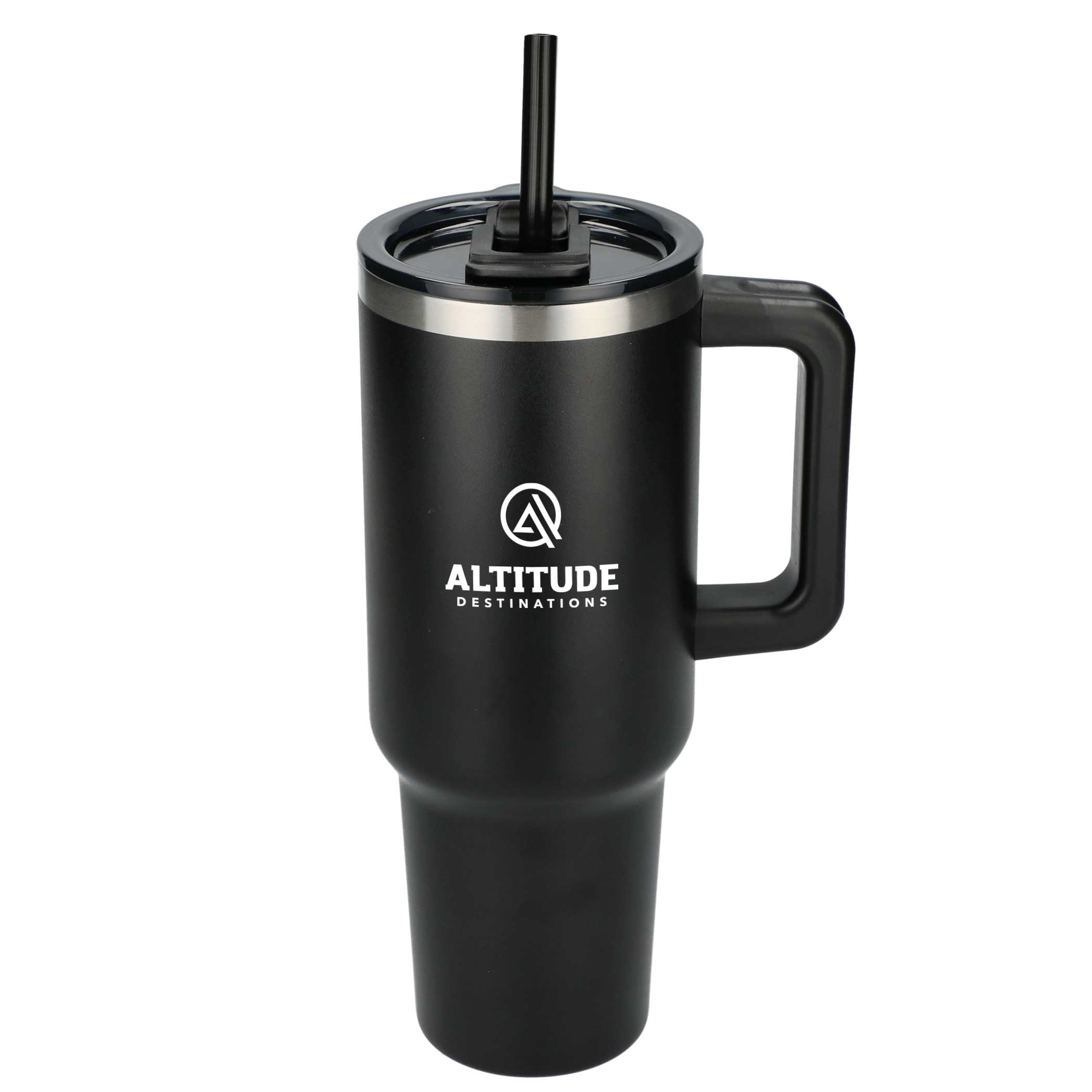 Picture of Pinnacle 40 oz Vacuum Insulated Eco-Friendly Travel Tumbler With Straw
