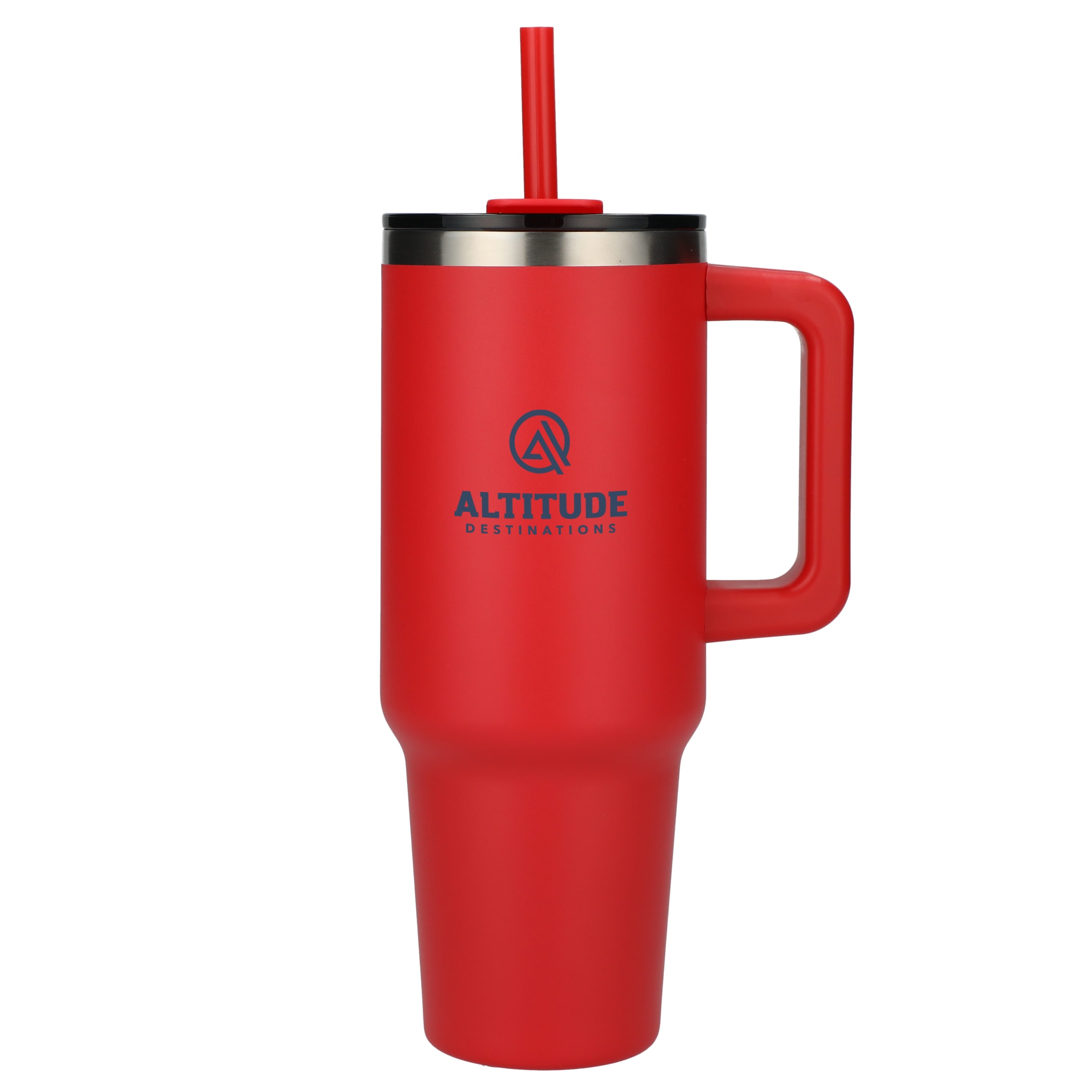 Picture of Pinnacle 40 oz Vacuum Insulated Eco-Friendly Travel Tumbler With Straw