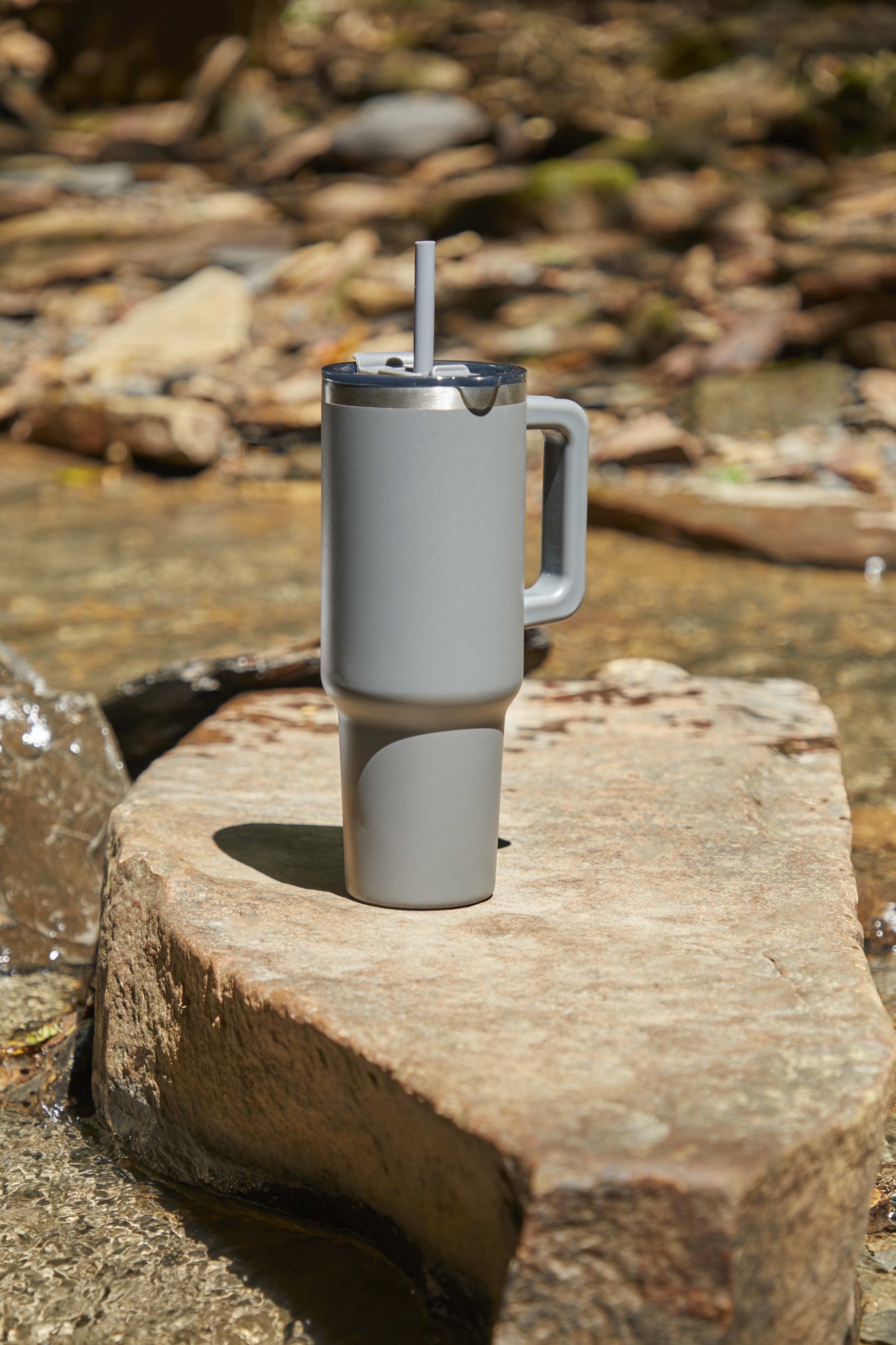 Picture of Pinnacle 40 oz Vacuum Insulated Eco-Friendly Travel Tumbler With Straw
