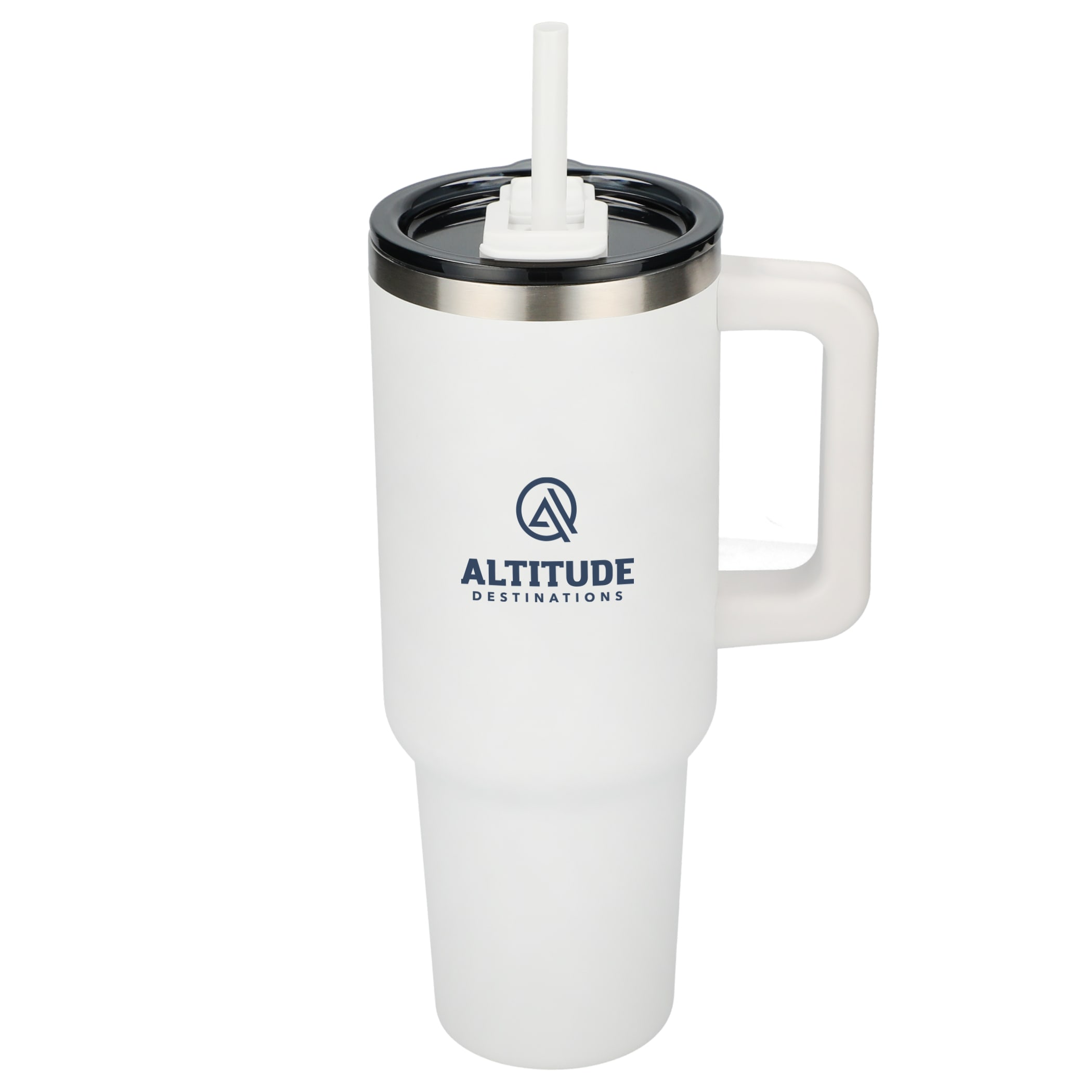 Picture of Pinnacle 40 oz Vacuum Insulated Eco-Friendly Travel Tumbler With Straw