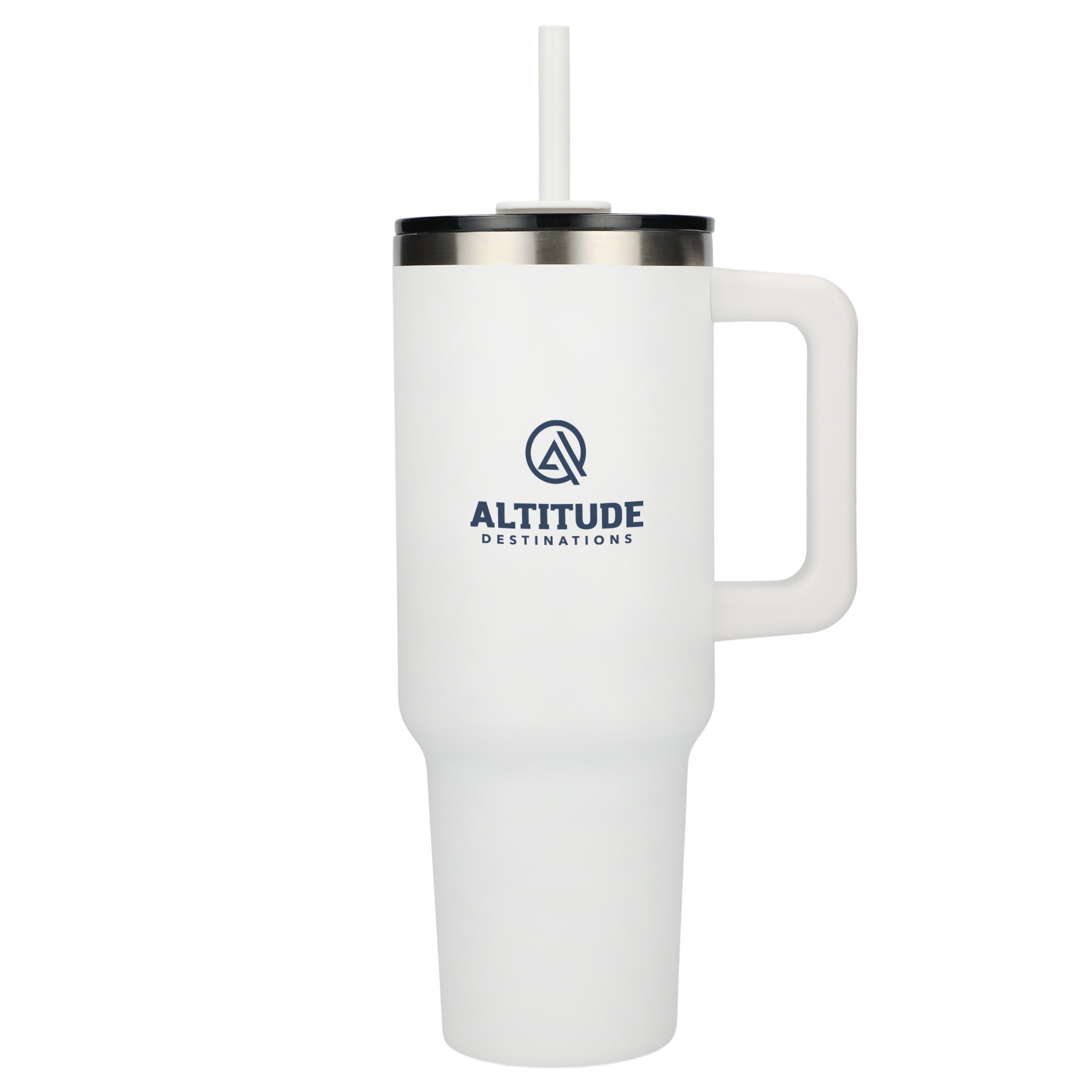 Picture of Pinnacle 40 oz Vacuum Insulated Eco-Friendly Travel Tumbler With Straw