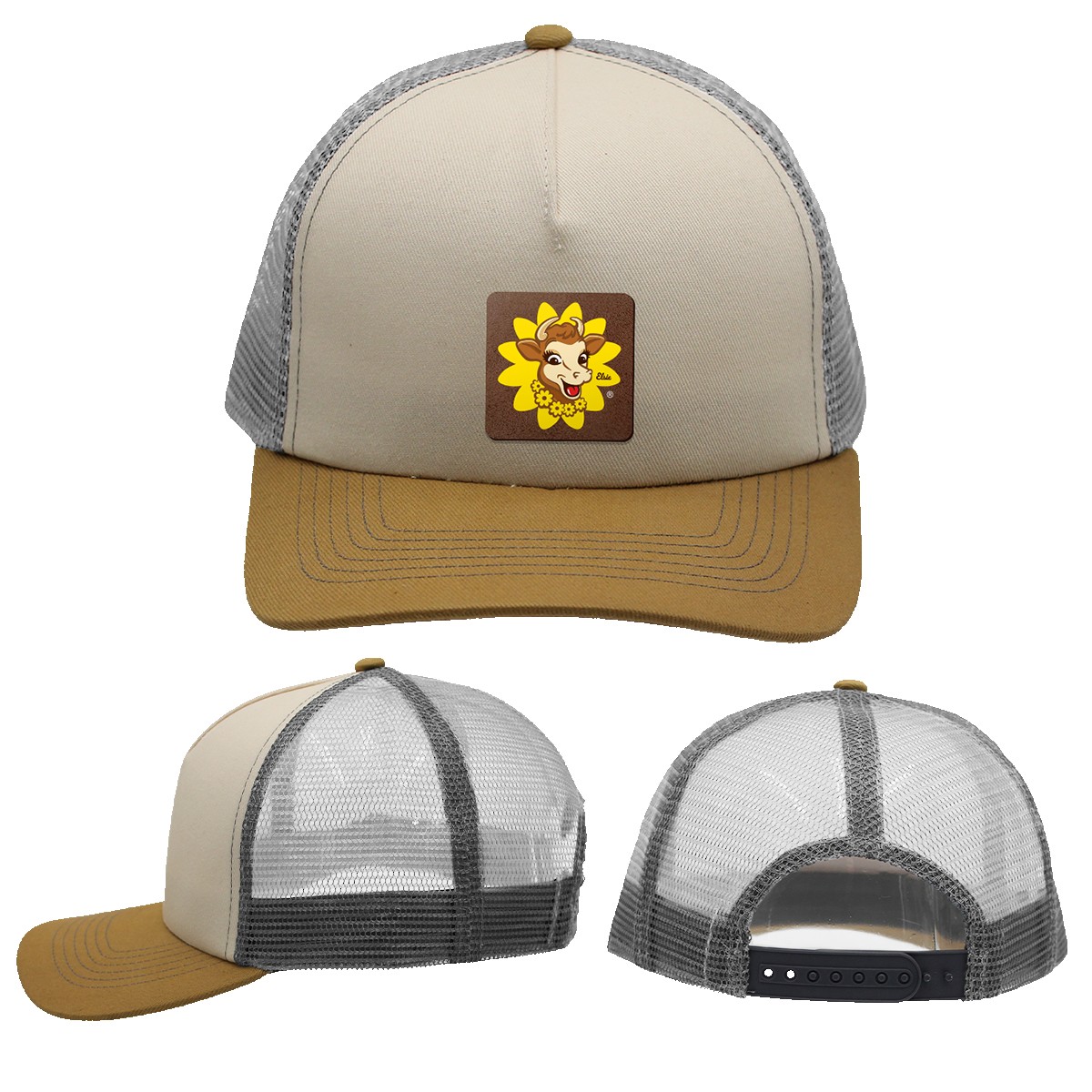 Picture of Mesh Hype Trucker, Leather Patch - Full Color Digital
