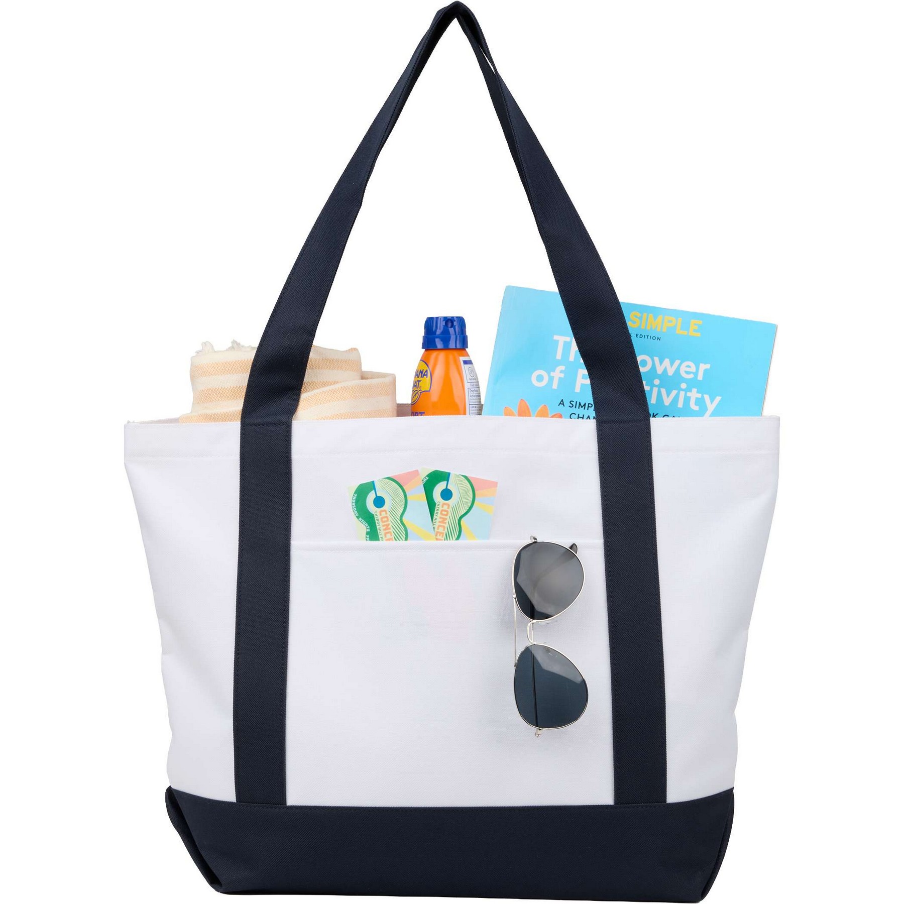 Picture of Oversized RPET Canvas Tote Bag