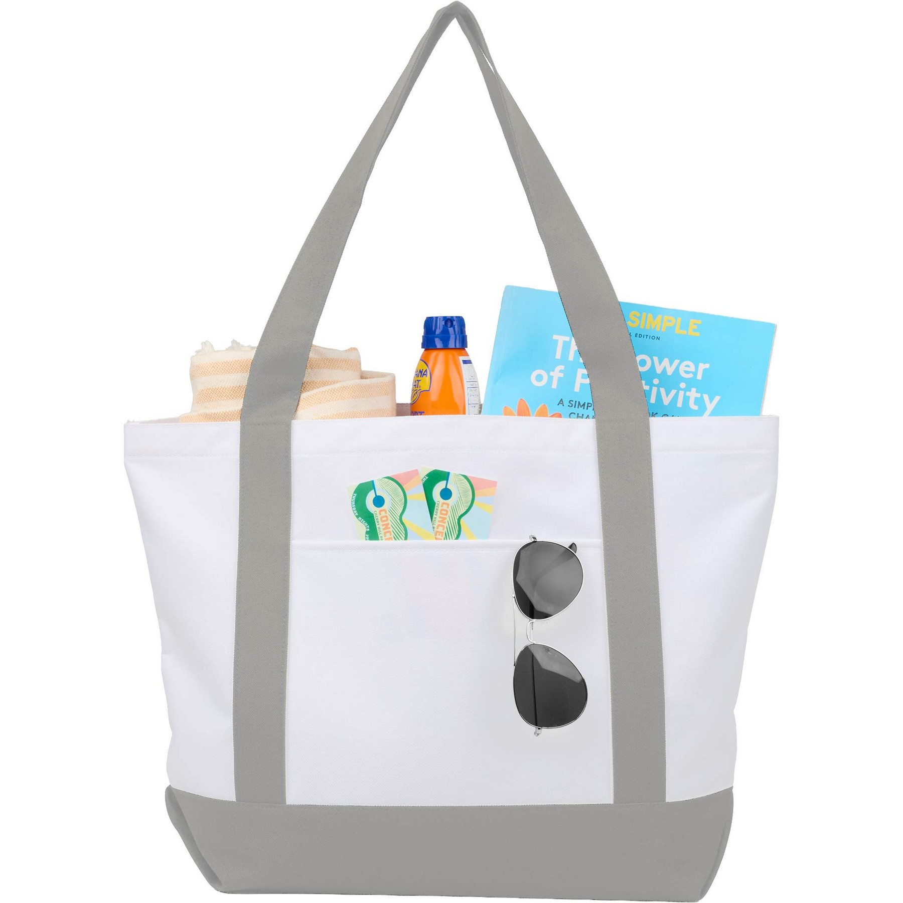Picture of Oversized RPET Canvas Tote Bag
