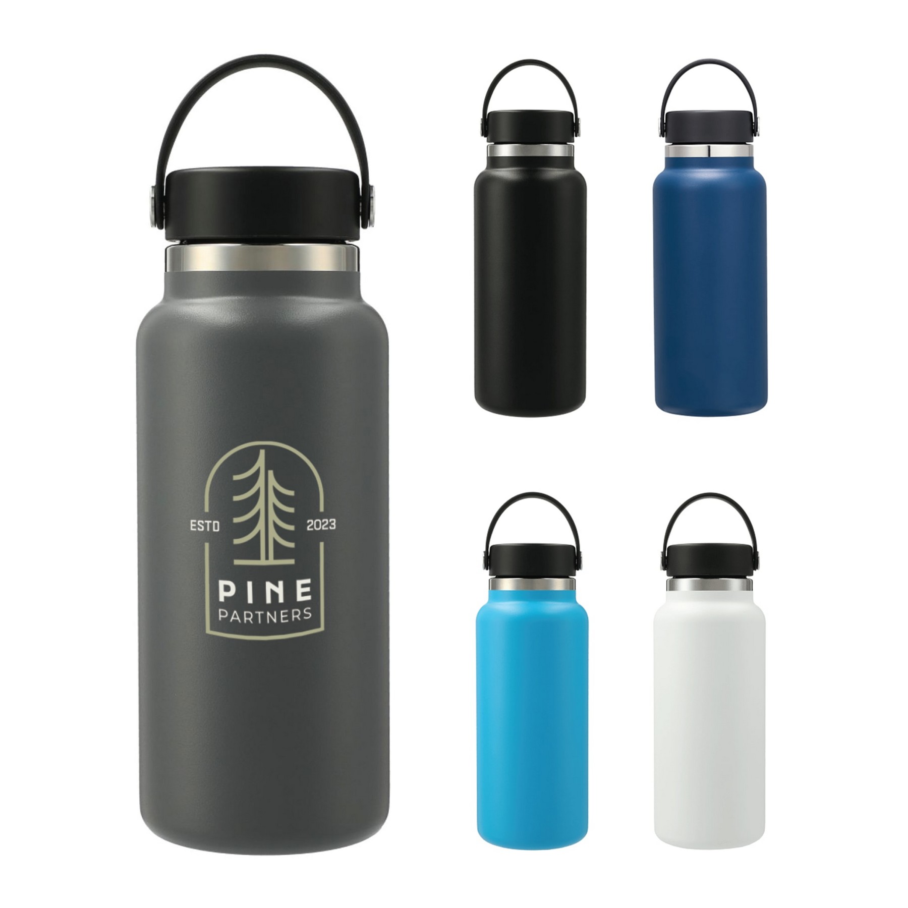 Picture of Hydro Flask® Wide Mouth 32oz Bottle with Flex Cap