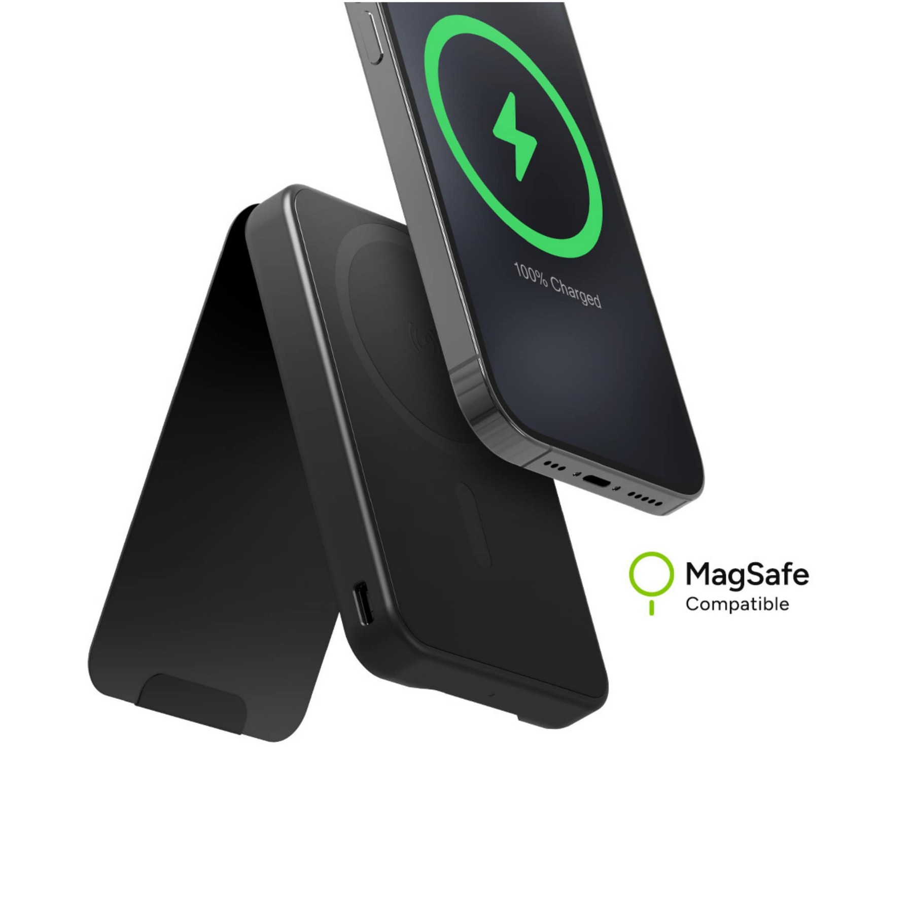 Picture of mophie® Snap+5000 mAh Wireless Power Bank w/ Stand