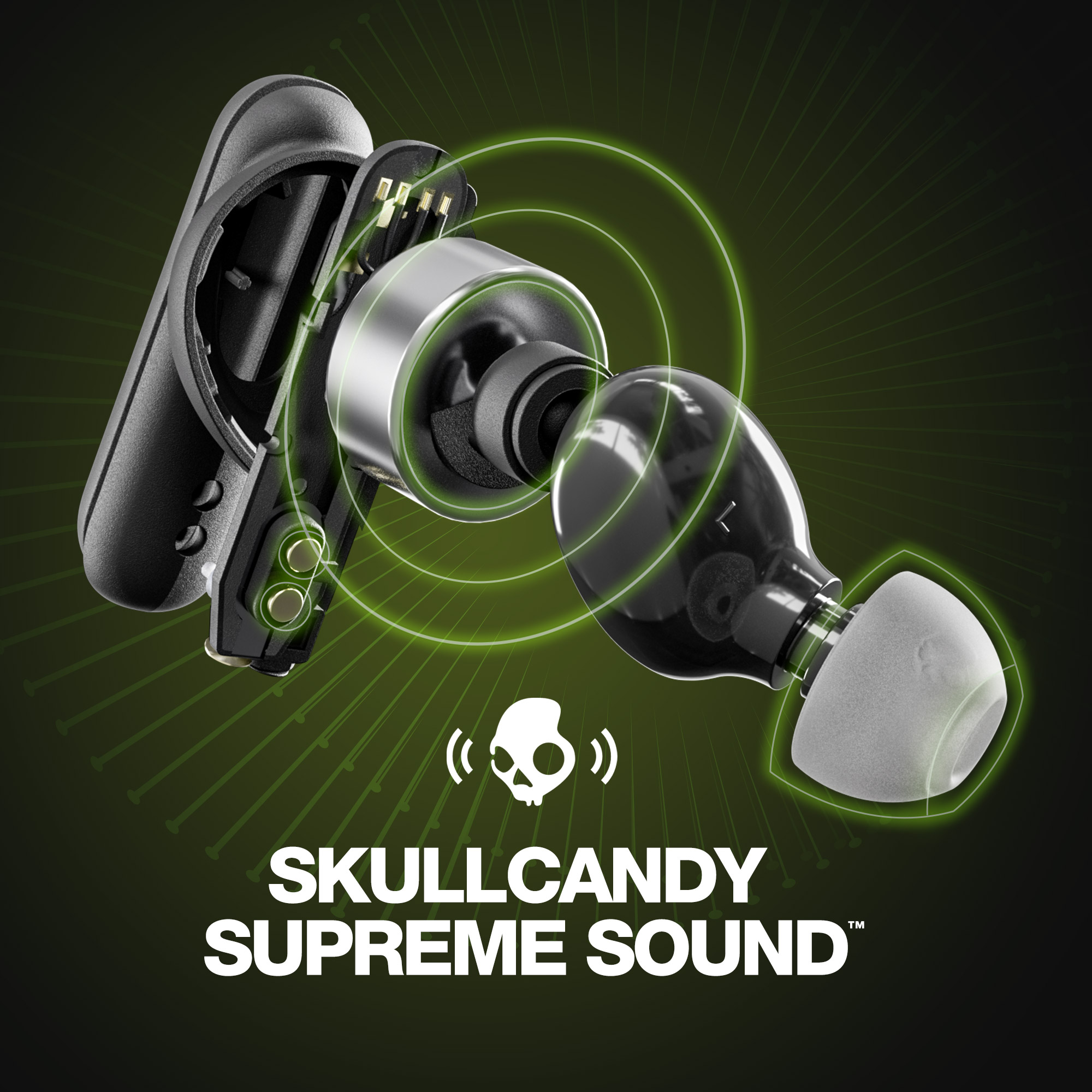 Picture of Skullcandy Smokin' Buds True Wireless Earbuds