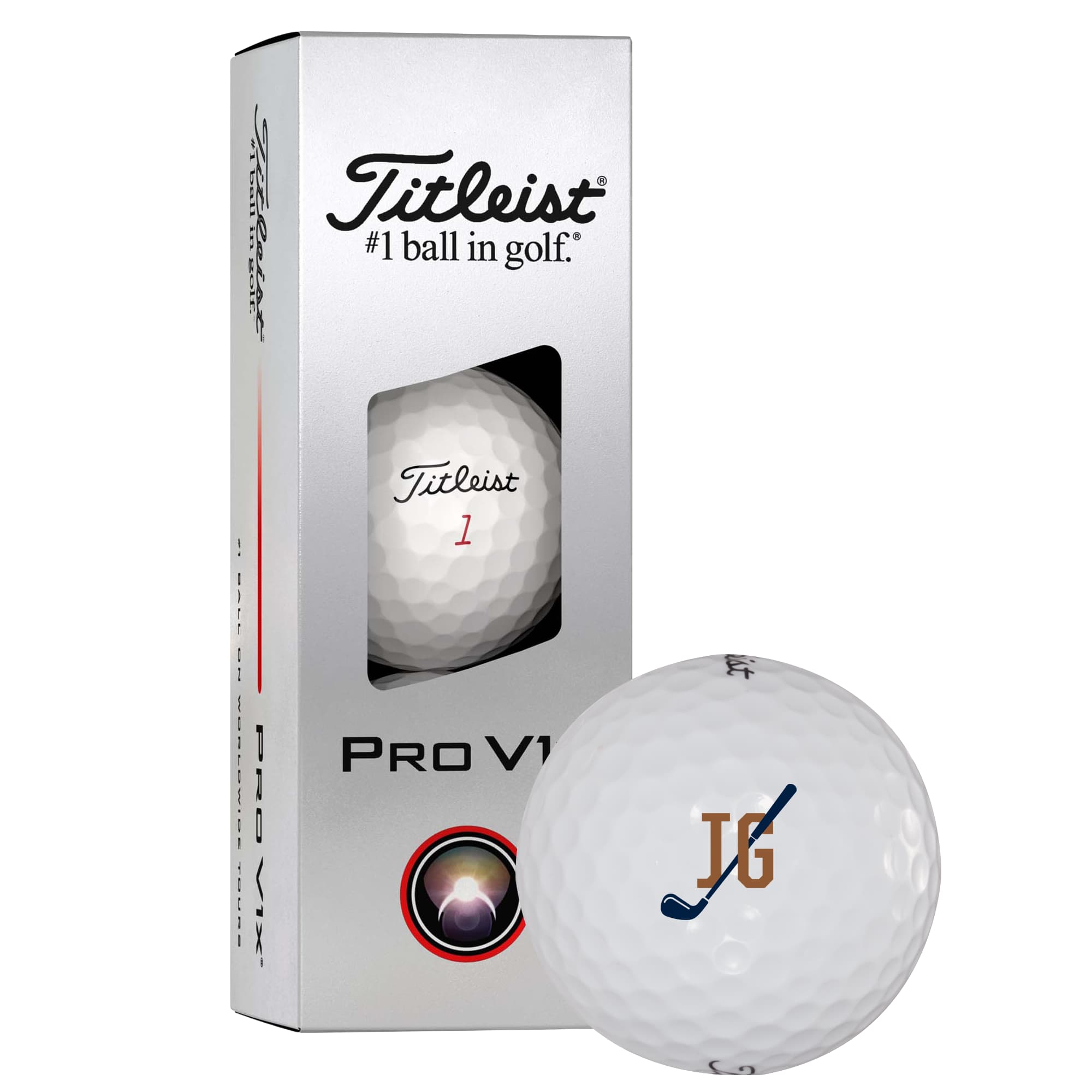 Picture of Titleist Pro V1x® Golf Balls - 3 Pack