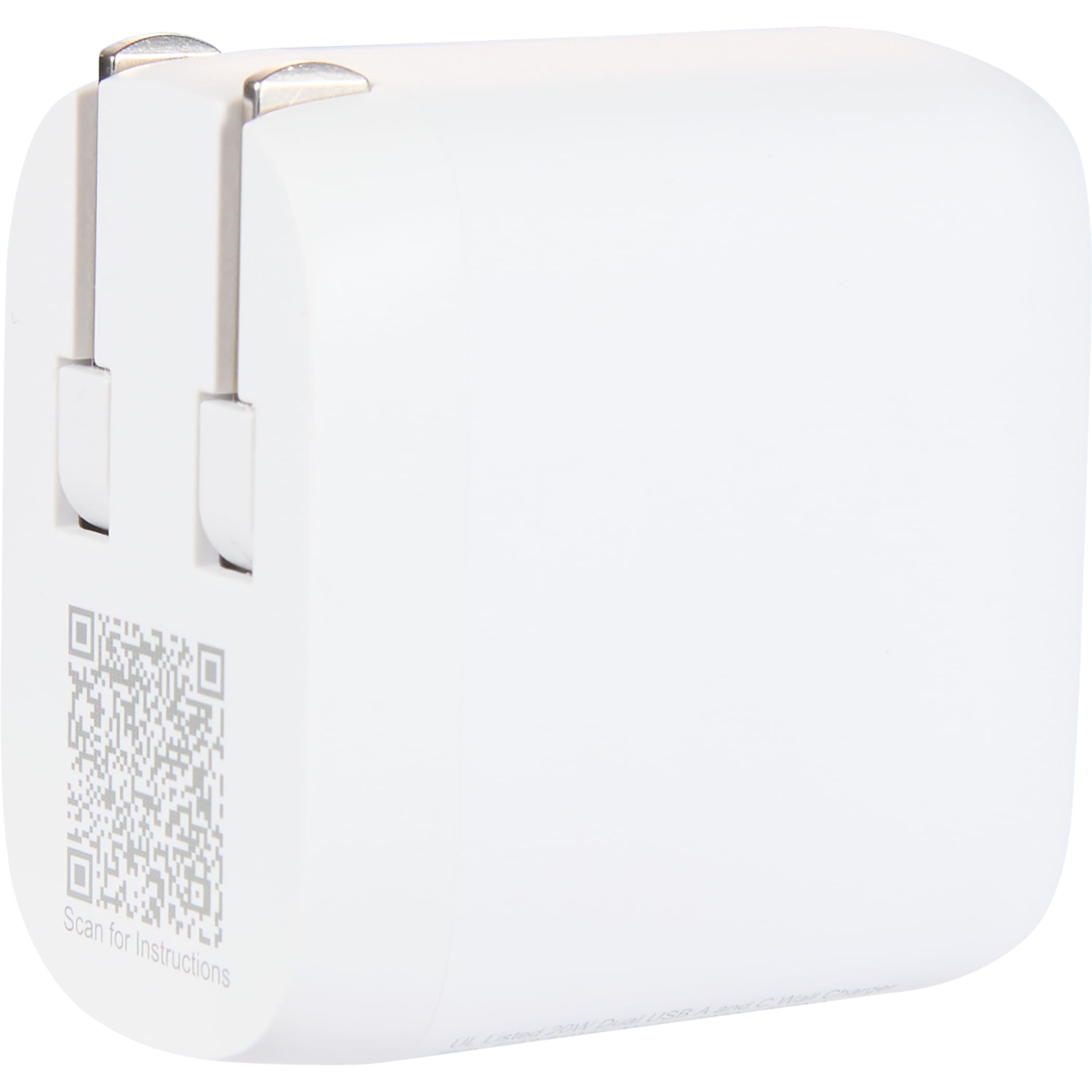 Picture of UL Listed 20W Dual USB A and C Wall Charger