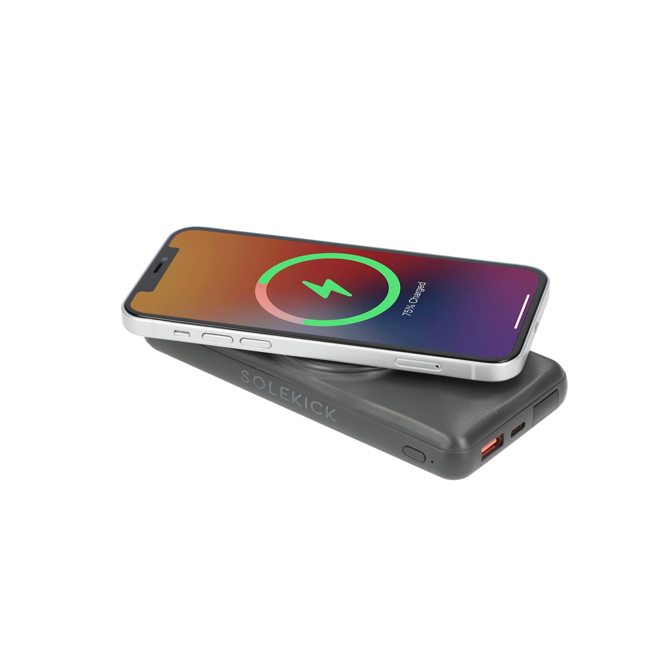 Picture of Solekick™ MagClick™ 10000 15W Wireless Power Bank