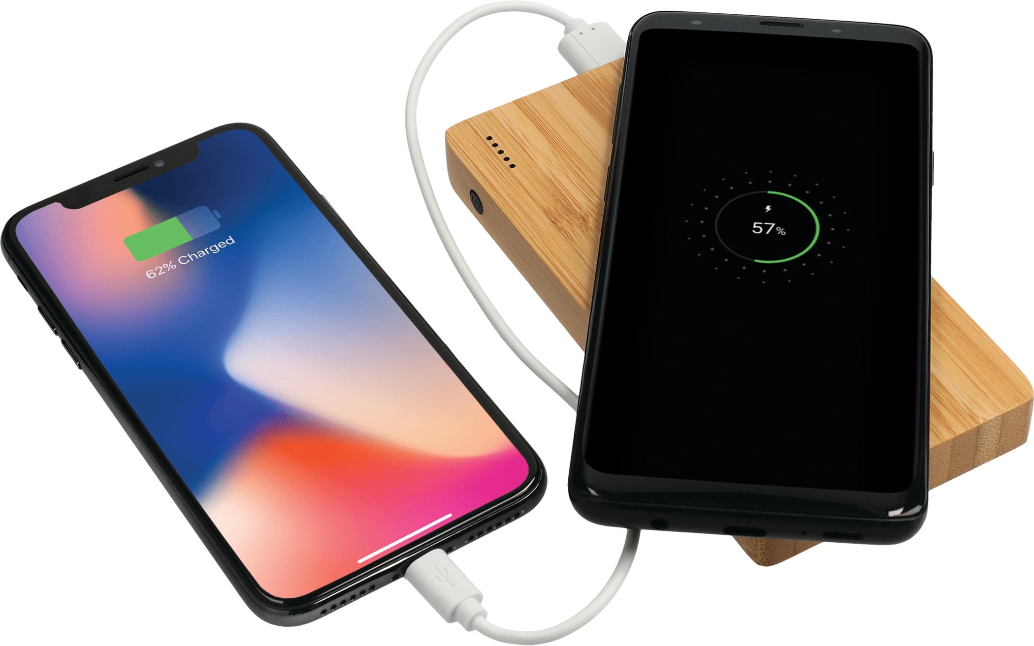 Picture of FSC® 100% Bamboo 5000 mAh Wireless Power Bank