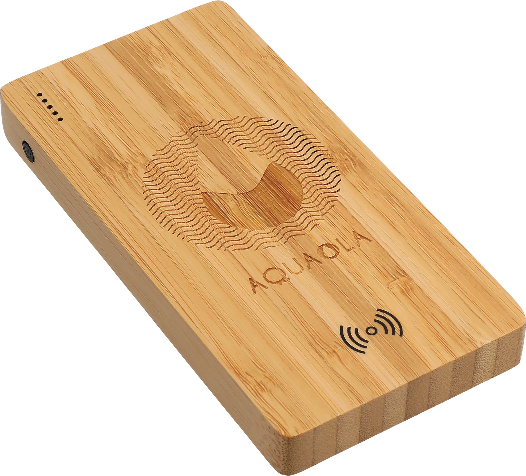 Picture of FSC® 100% Bamboo 5000 mAh Wireless Power Bank