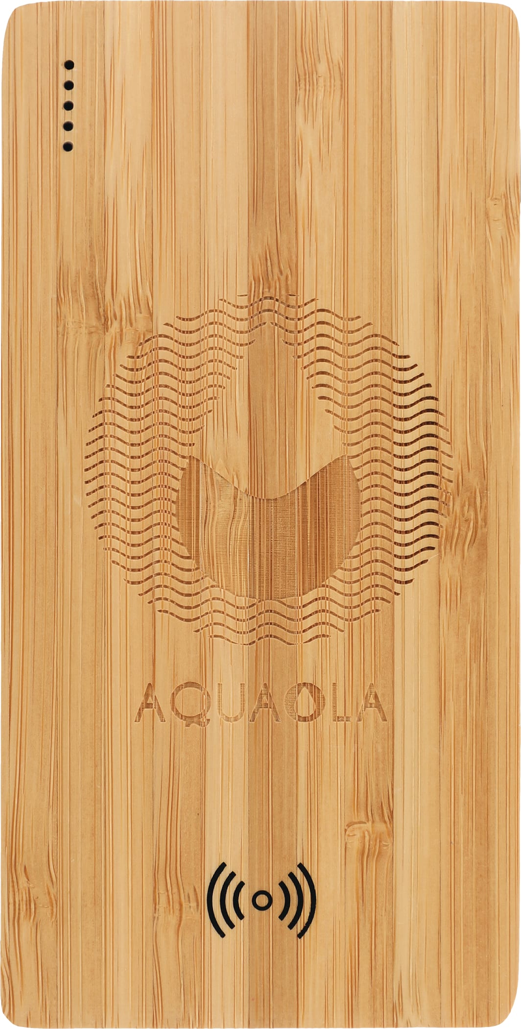 Picture of FSC® 100% Bamboo 5000 mAh Wireless Power Bank