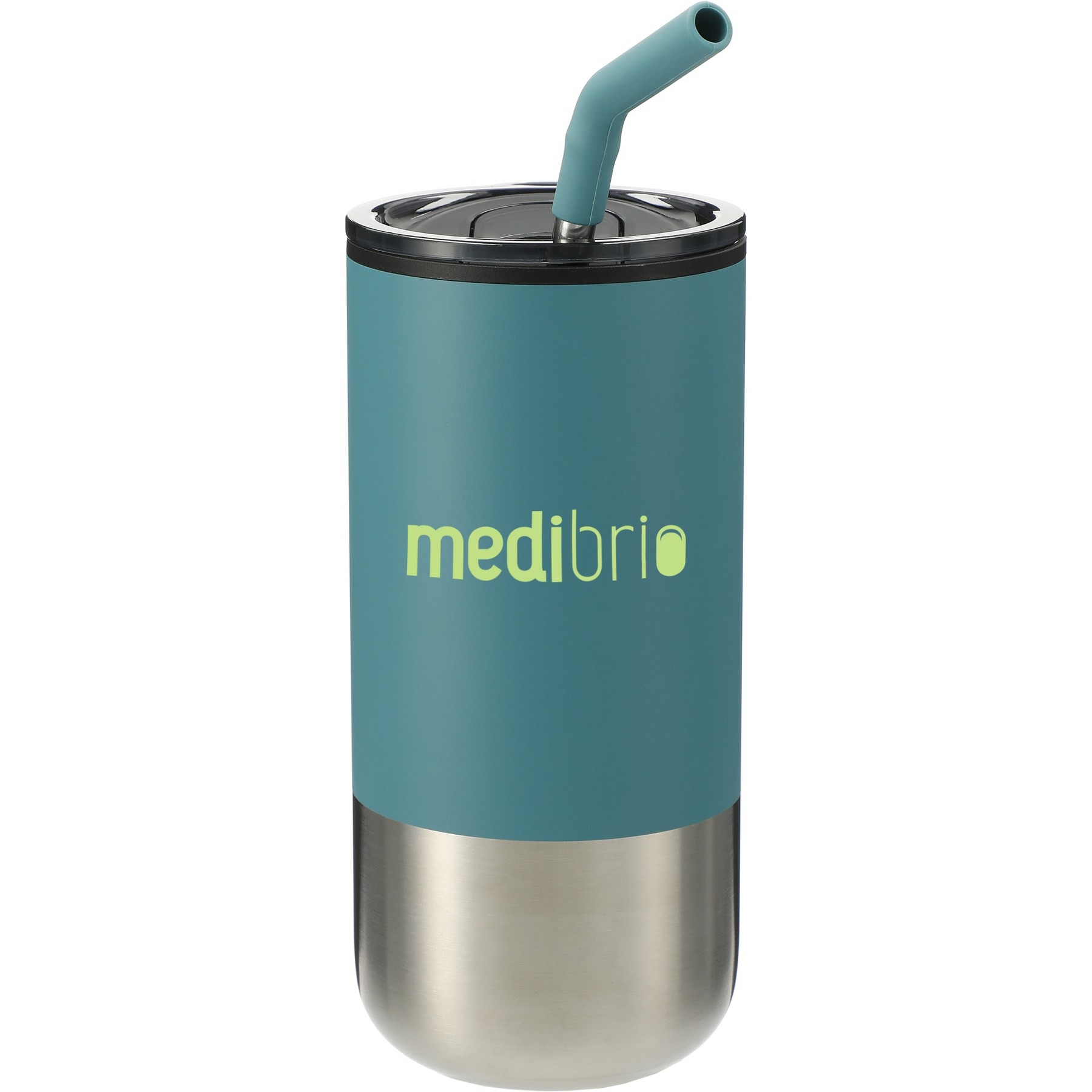 Picture of Lagom Insulated 16oz Stainless Steel Tumbler with Straw