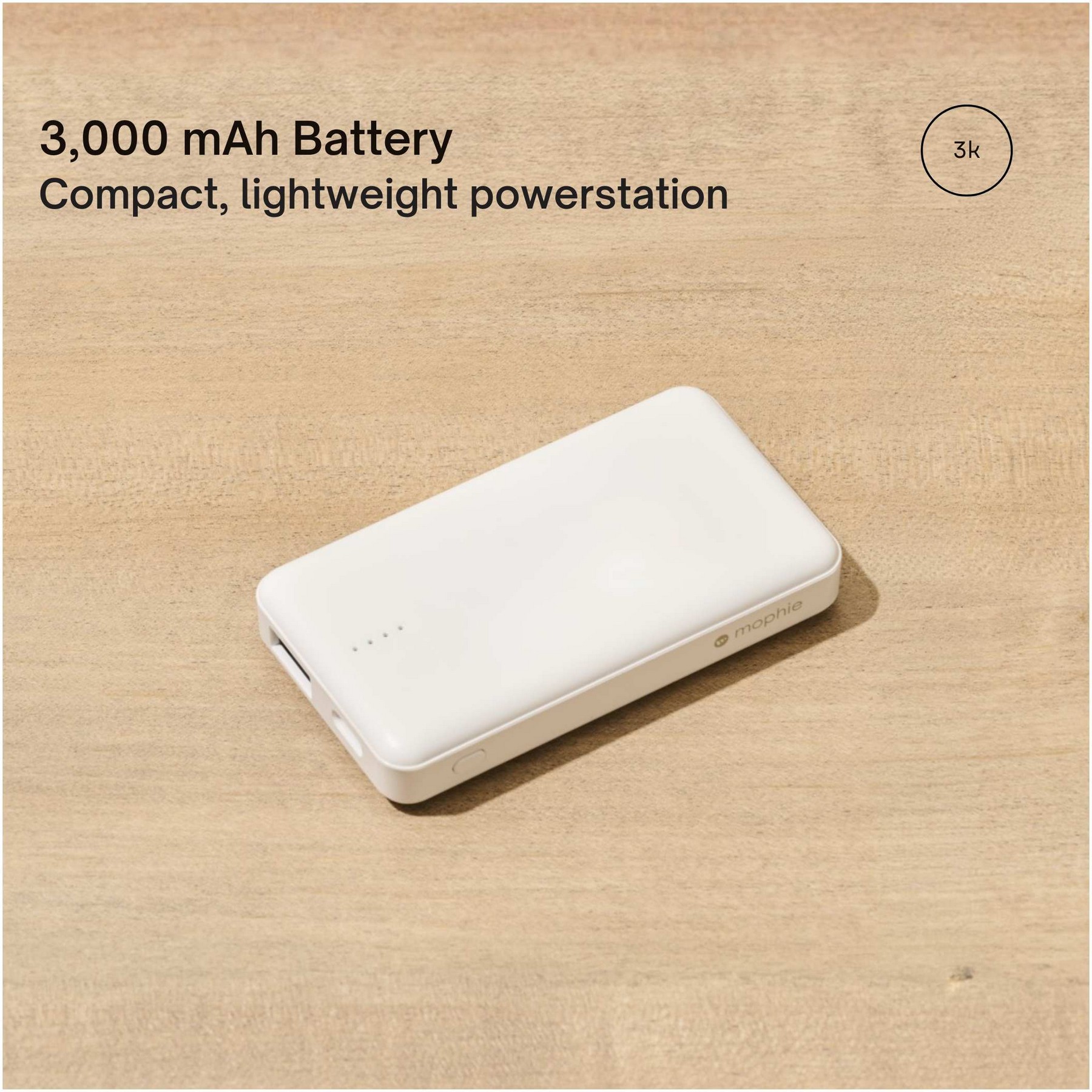 Picture of mophie® 3000 mAh Power Bank