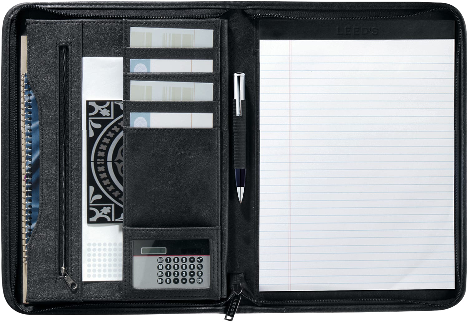 Picture of Executive DuraHyde Zippered Padfolio with FSC® Mix Paper