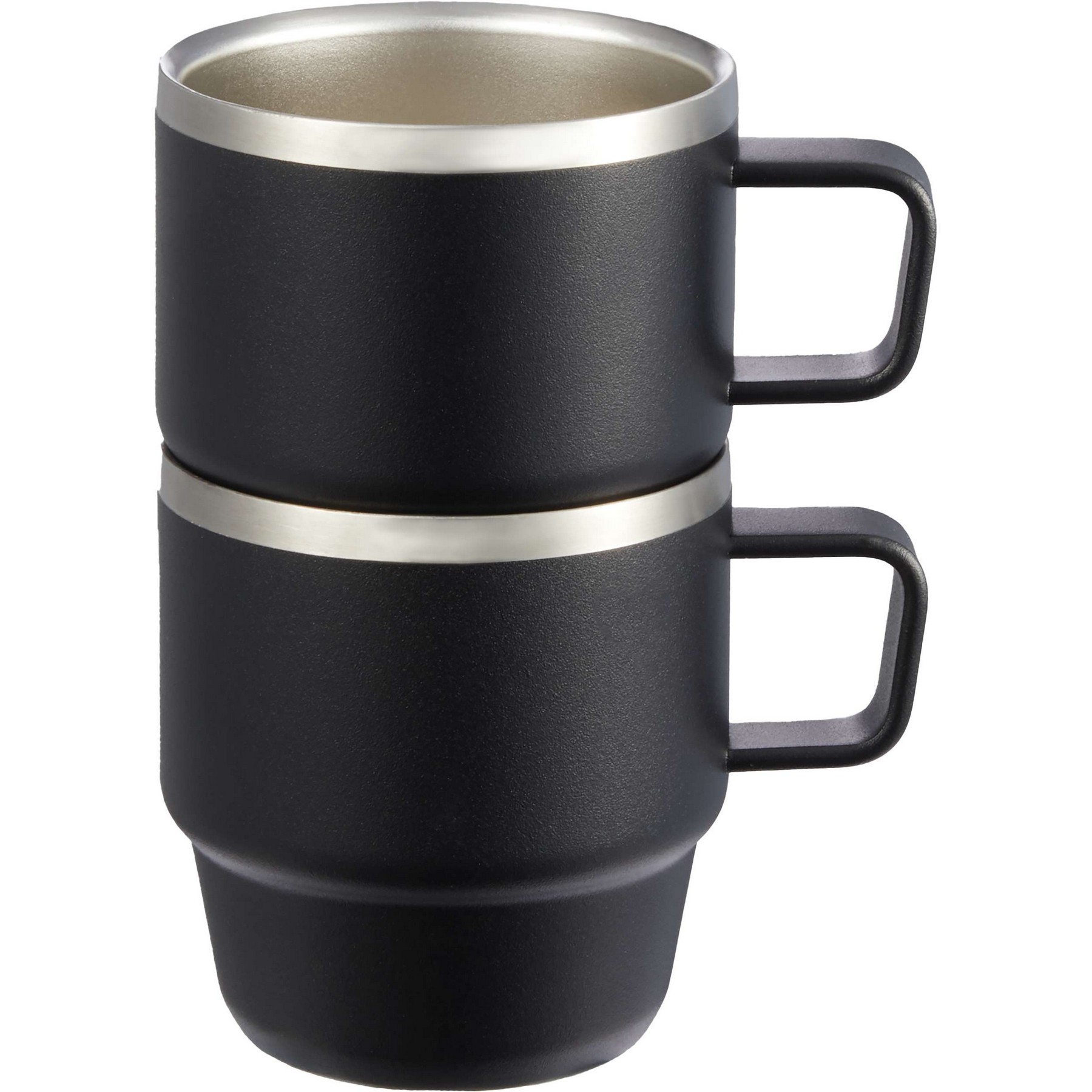 Picture of Doppio Stackable Recycled Mug Set 6oz