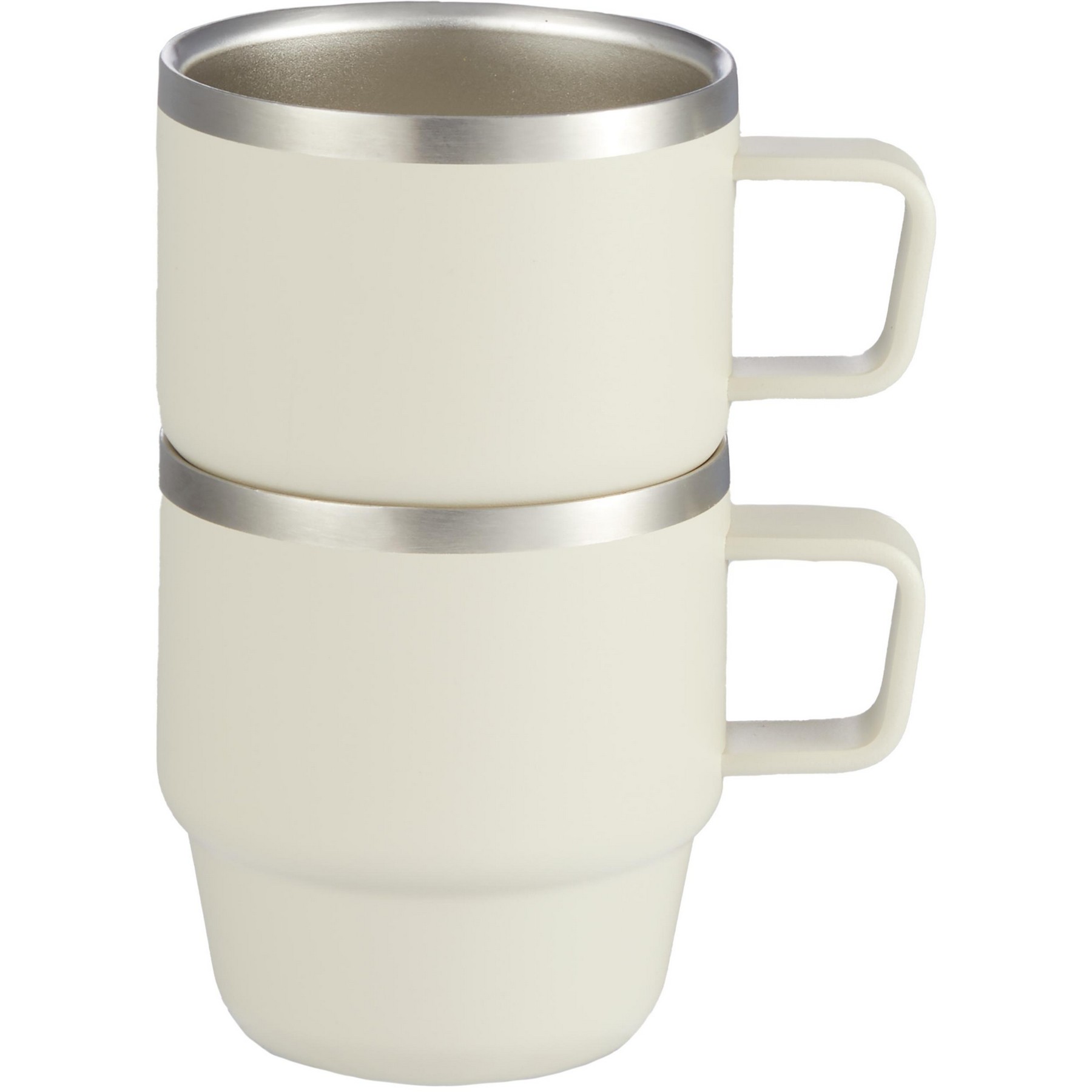Picture of Doppio Stackable Recycled Mug Set 6oz