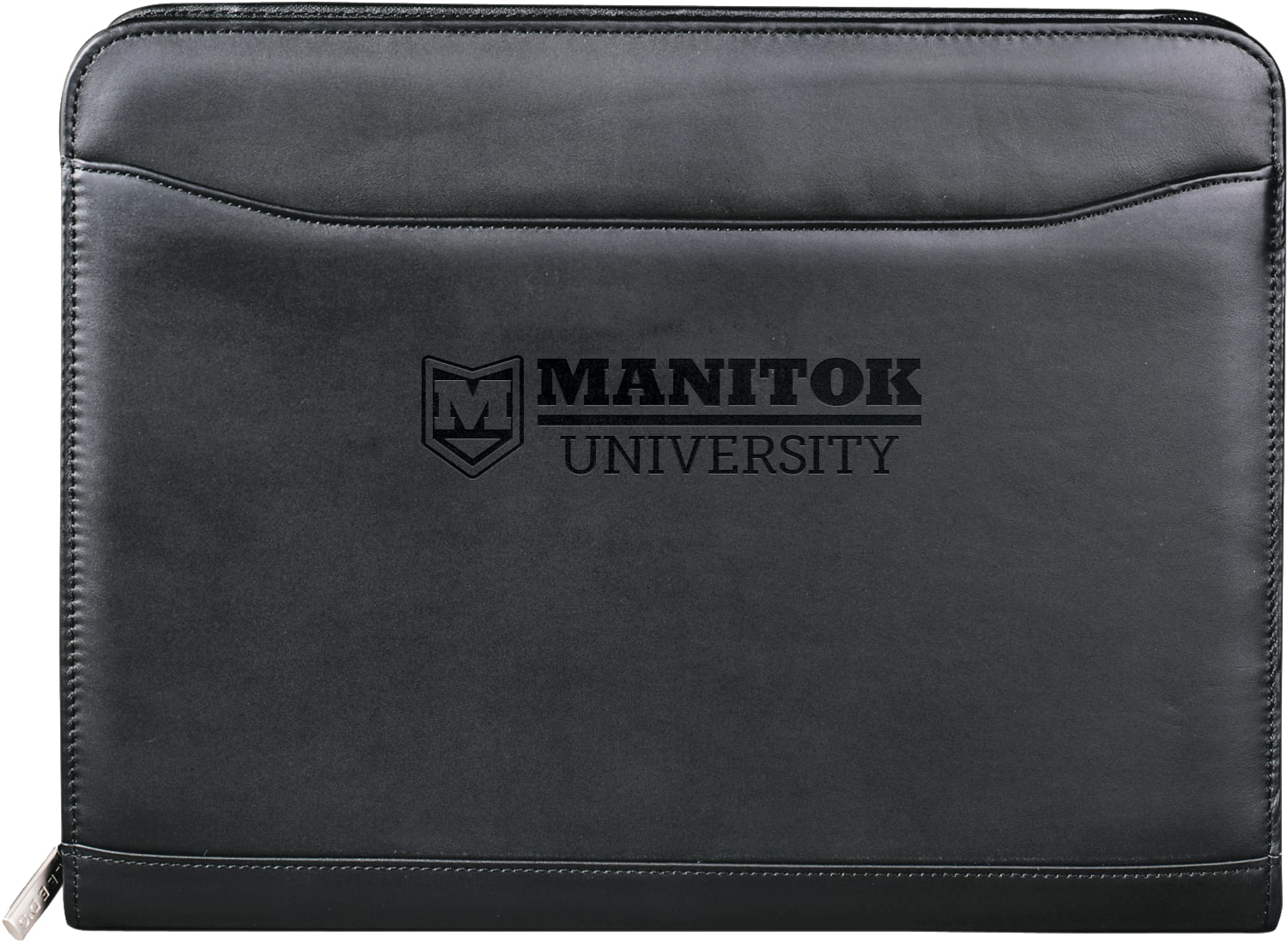 Picture of Millennium Leather Zippered Padfolio with FSC® Mix Paper