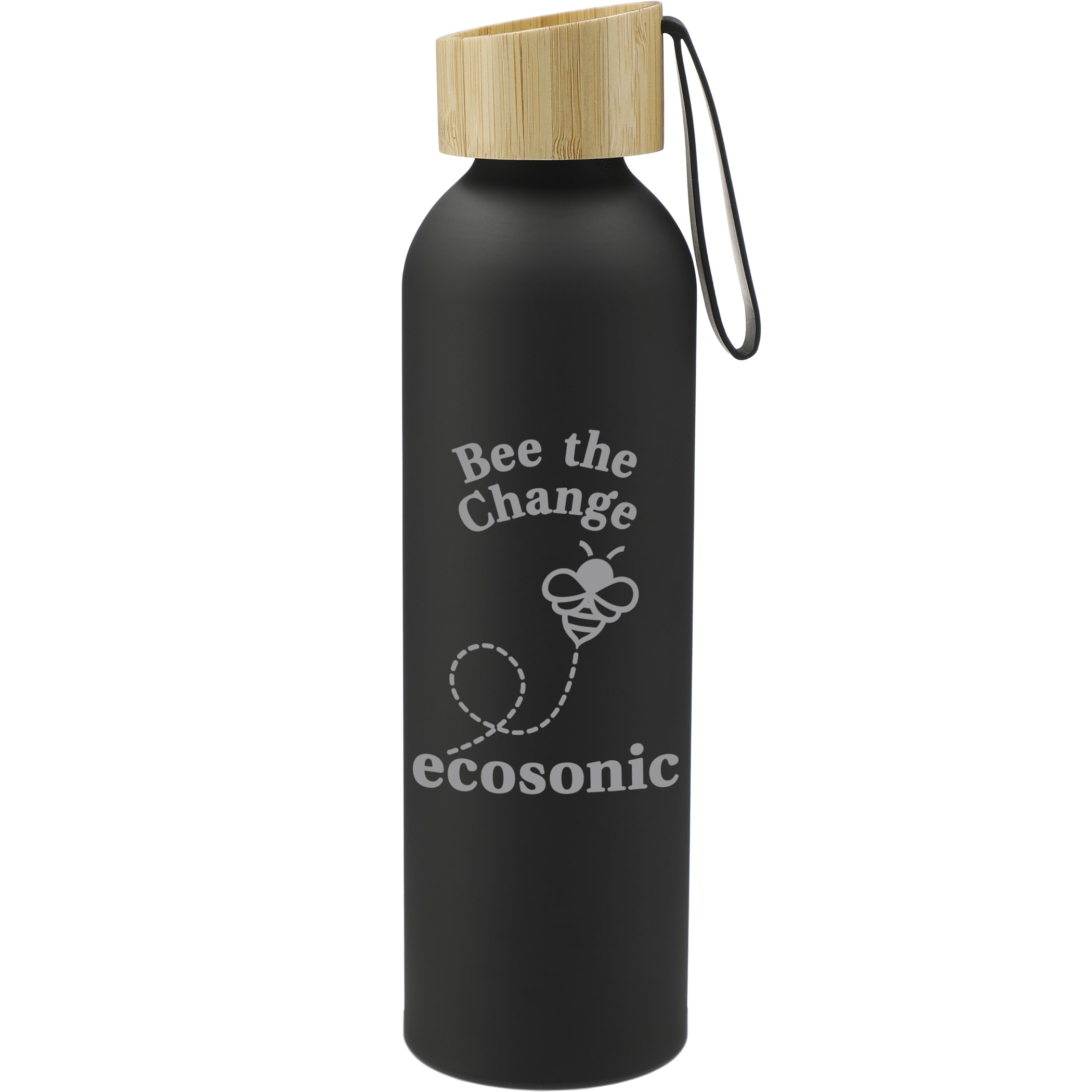 Picture of Ryze Aluminum Sports Water Bottle 22 oz with FSC® Bamboo Lid