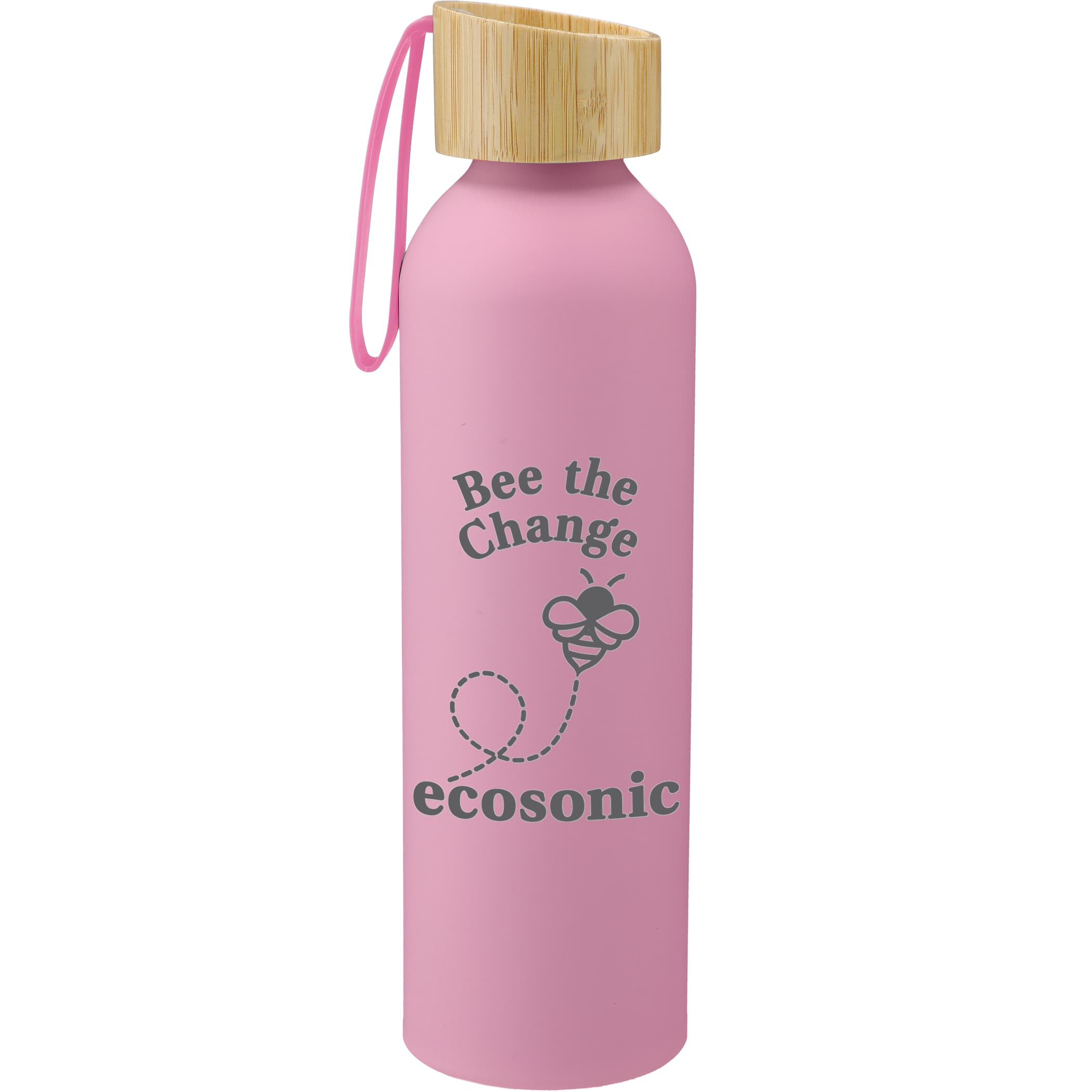 Picture of Ryze Aluminum Sports Water Bottle 22 oz with FSC® Bamboo Lid
