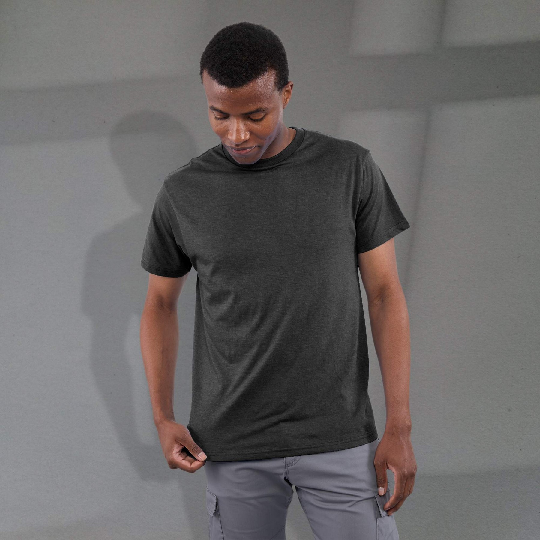 Picture of Men's BODIE Crew Neck Short Sleeve Tee