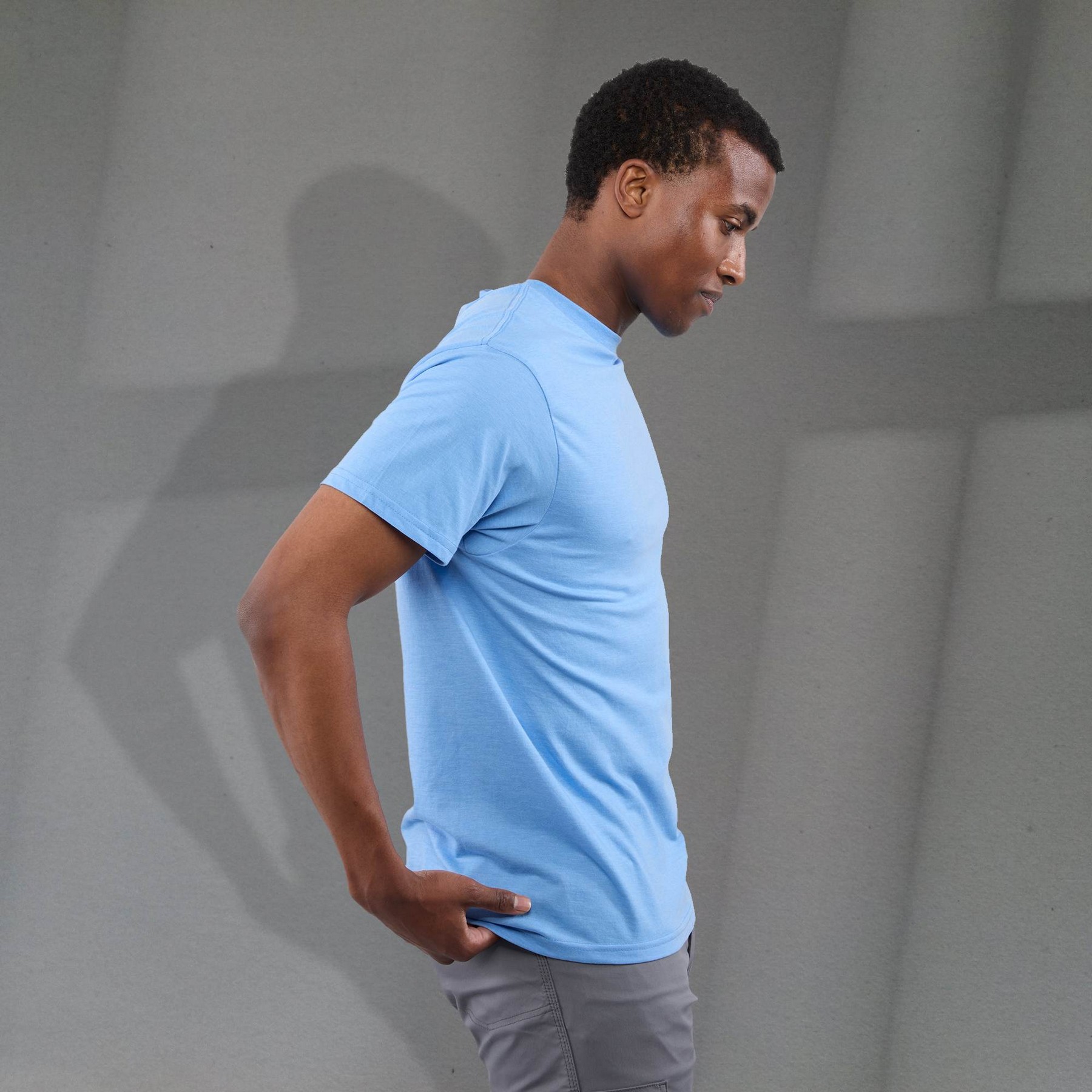 Picture of Men's BODIE Crew Neck Short Sleeve Tee