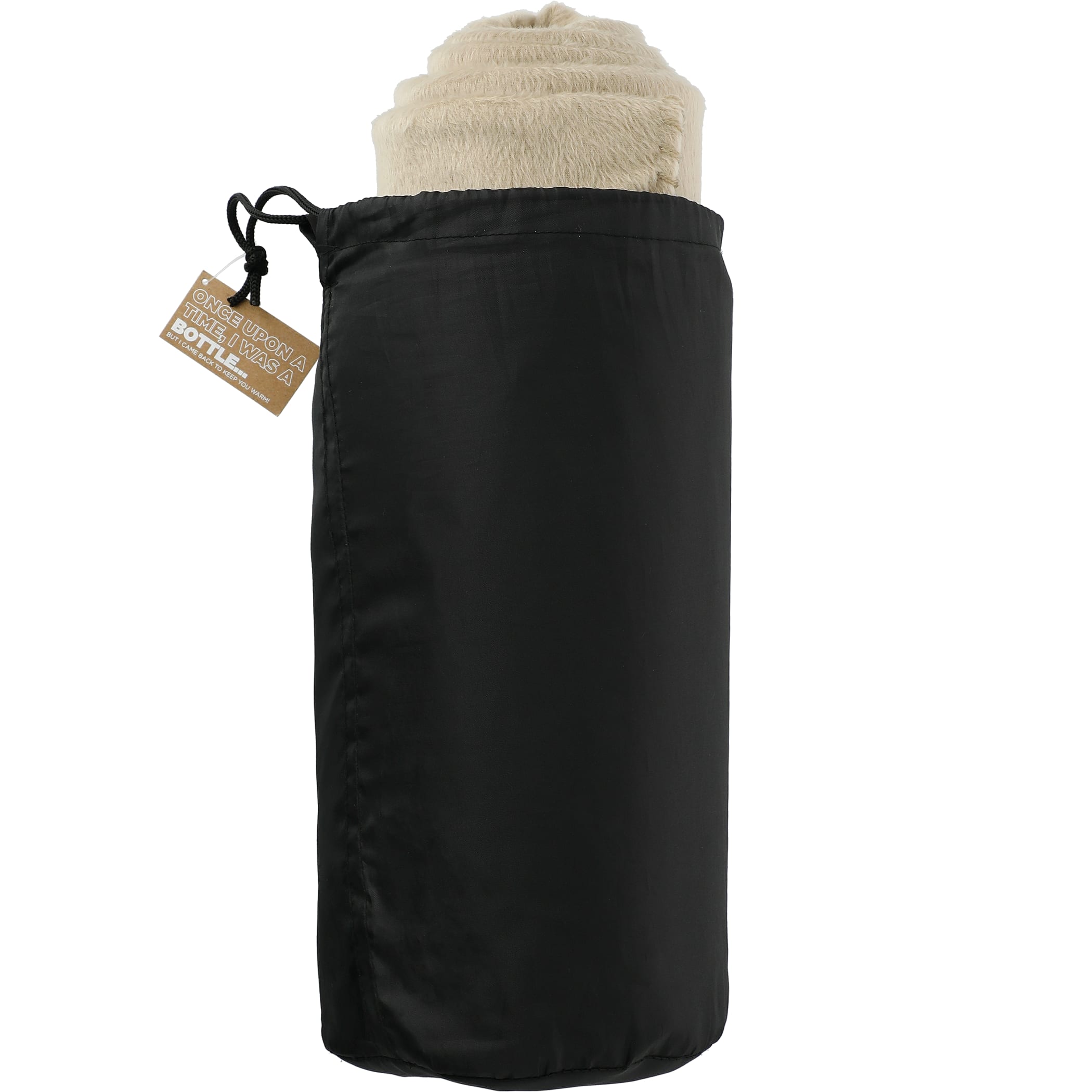 Picture of 100% Recycled PET Fleece Blanket with rPET Pouch