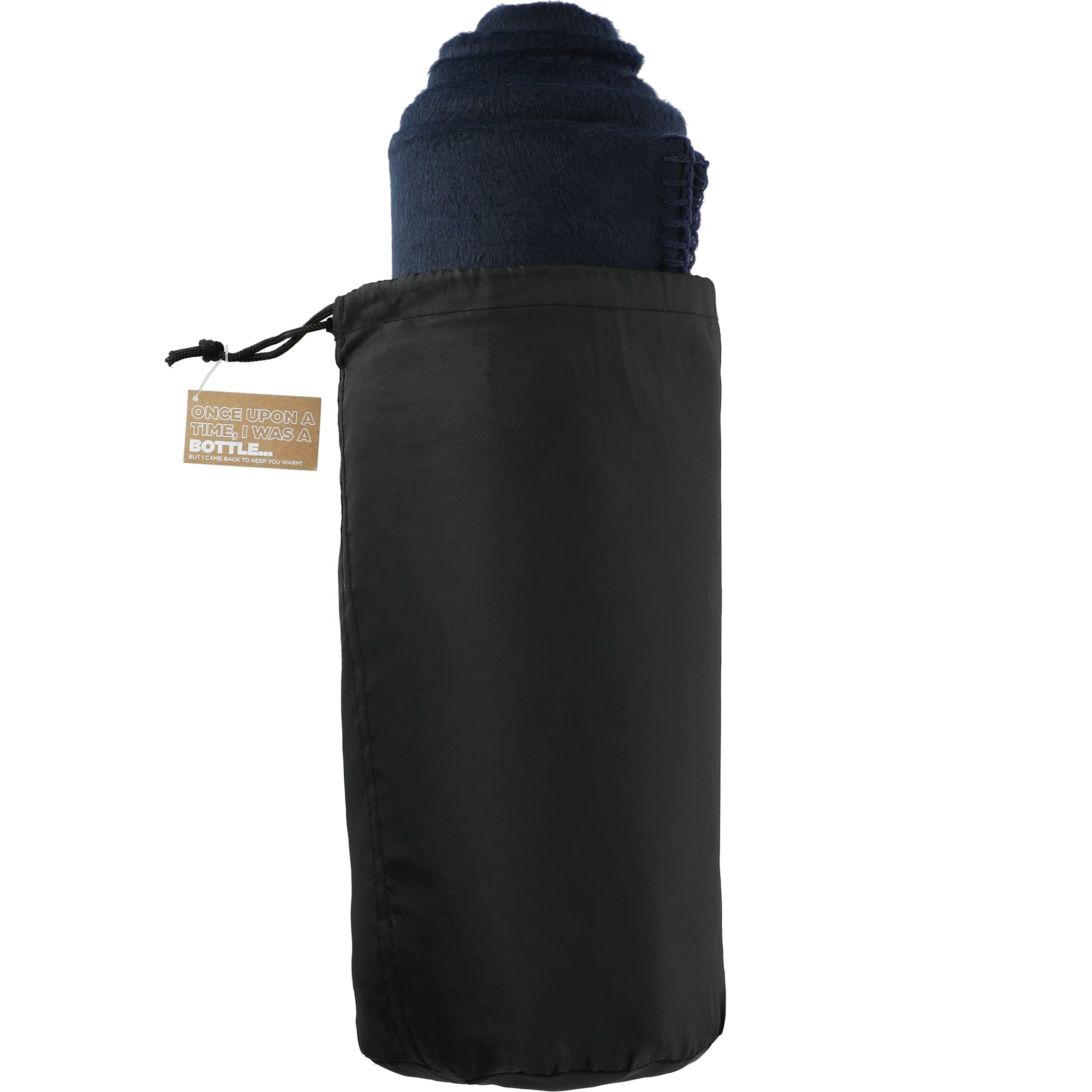 Picture of 100% Recycled PET Fleece Blanket with rPET Pouch