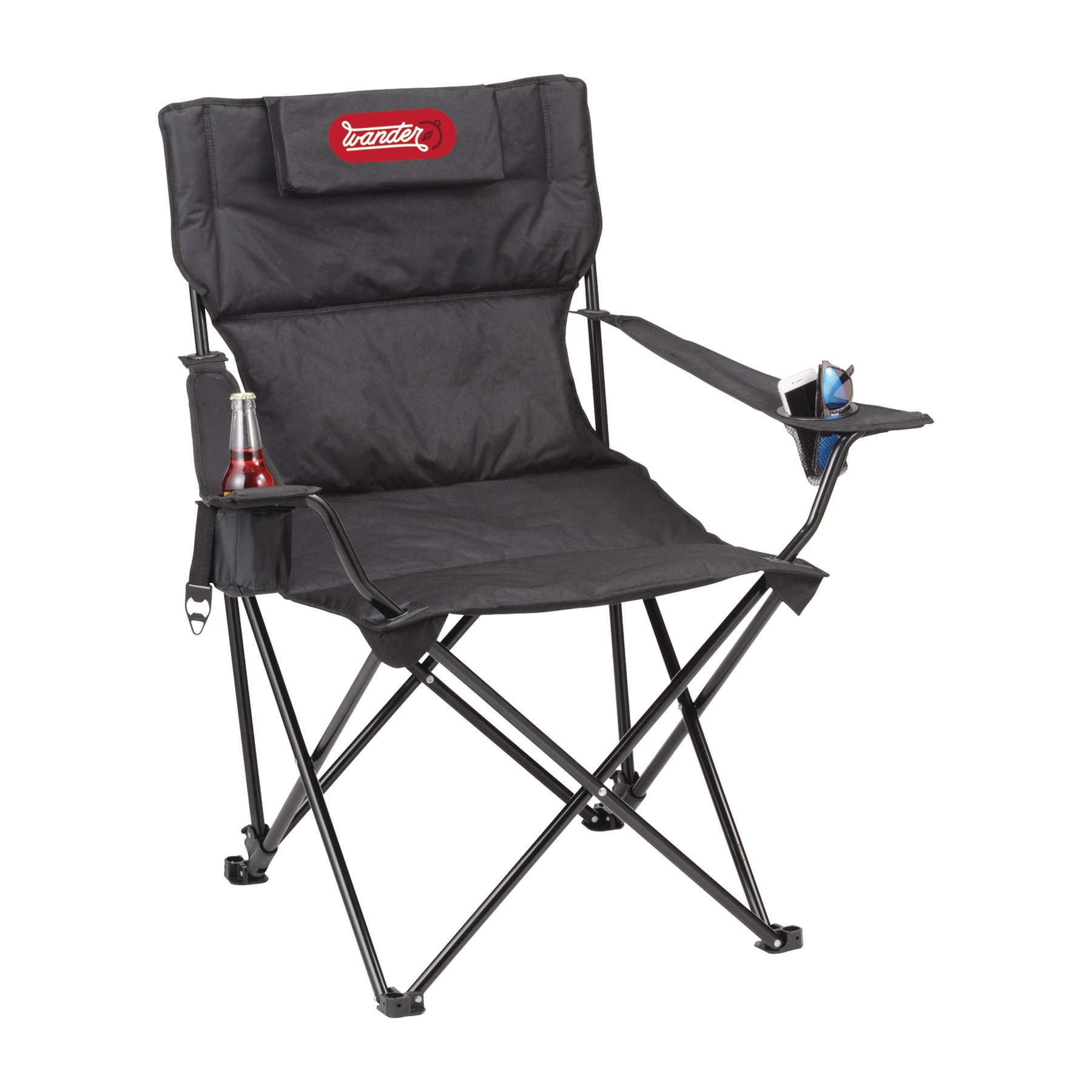 Picture of Premium Padded Foldable Outdoor Reclining Camping Chair (400lb Capacity)