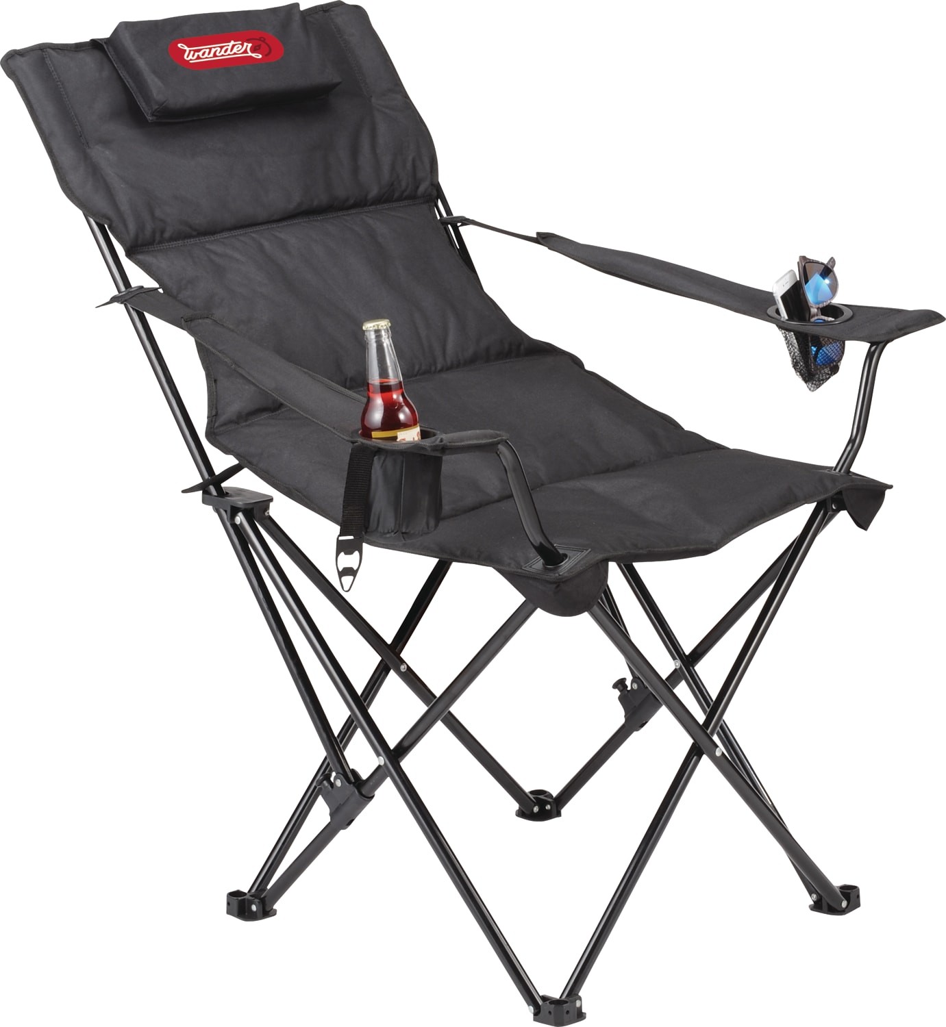 Picture of Premium Padded Foldable Outdoor Reclining Camping Chair (400lb Capacity)