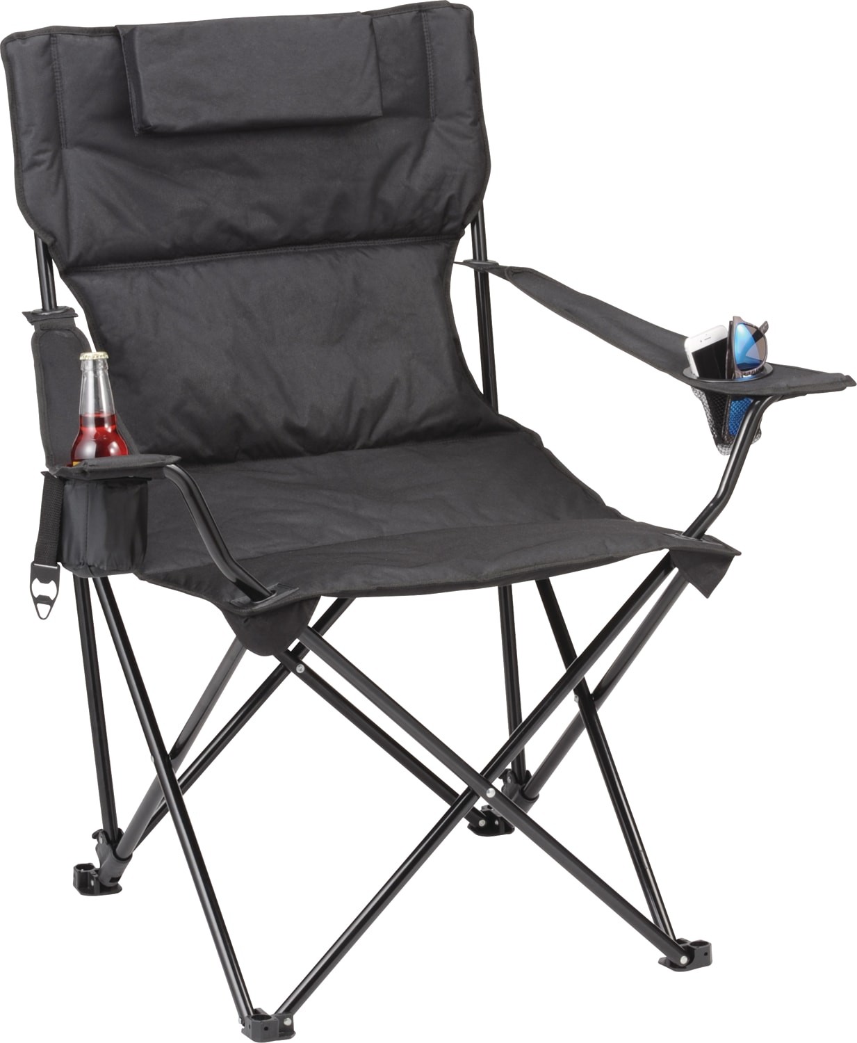 Picture of Premium Padded Foldable Outdoor Reclining Camping Chair (400lb Capacity)