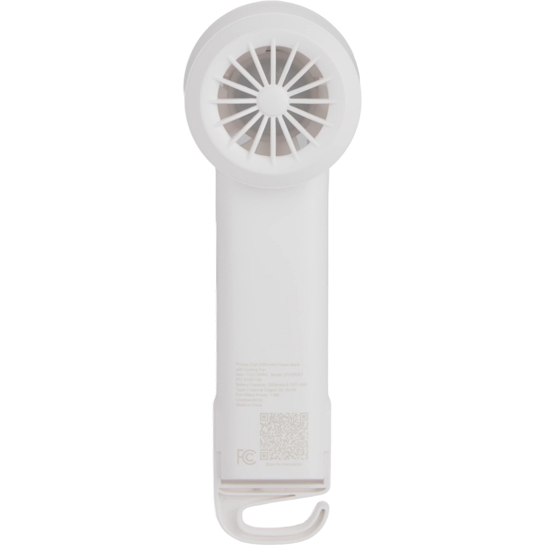 Picture of Pocket Chill 2000 mAh Power Bank with Cooling Fan