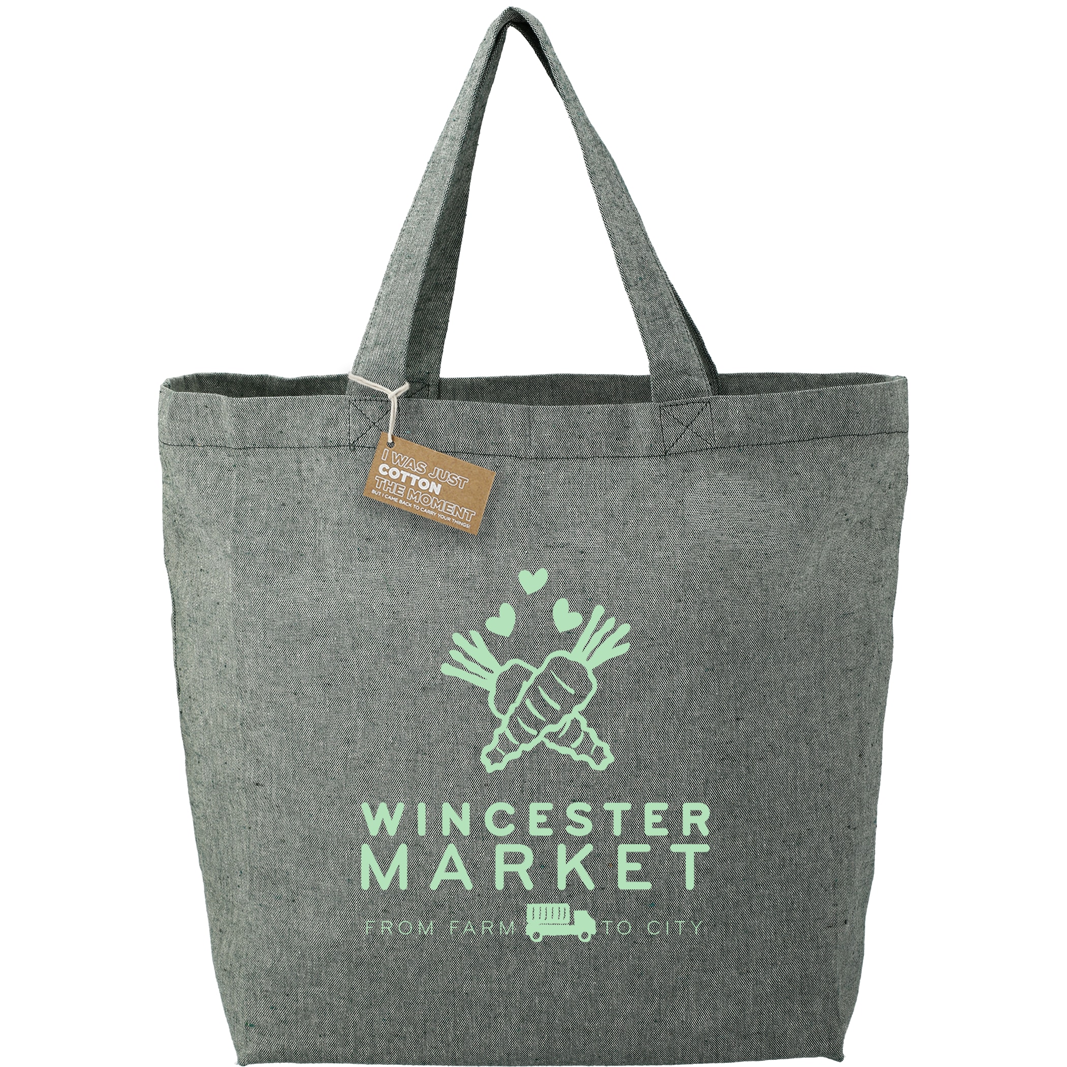 Picture of Recycled 5oz Cotton Twill Grocery Tote