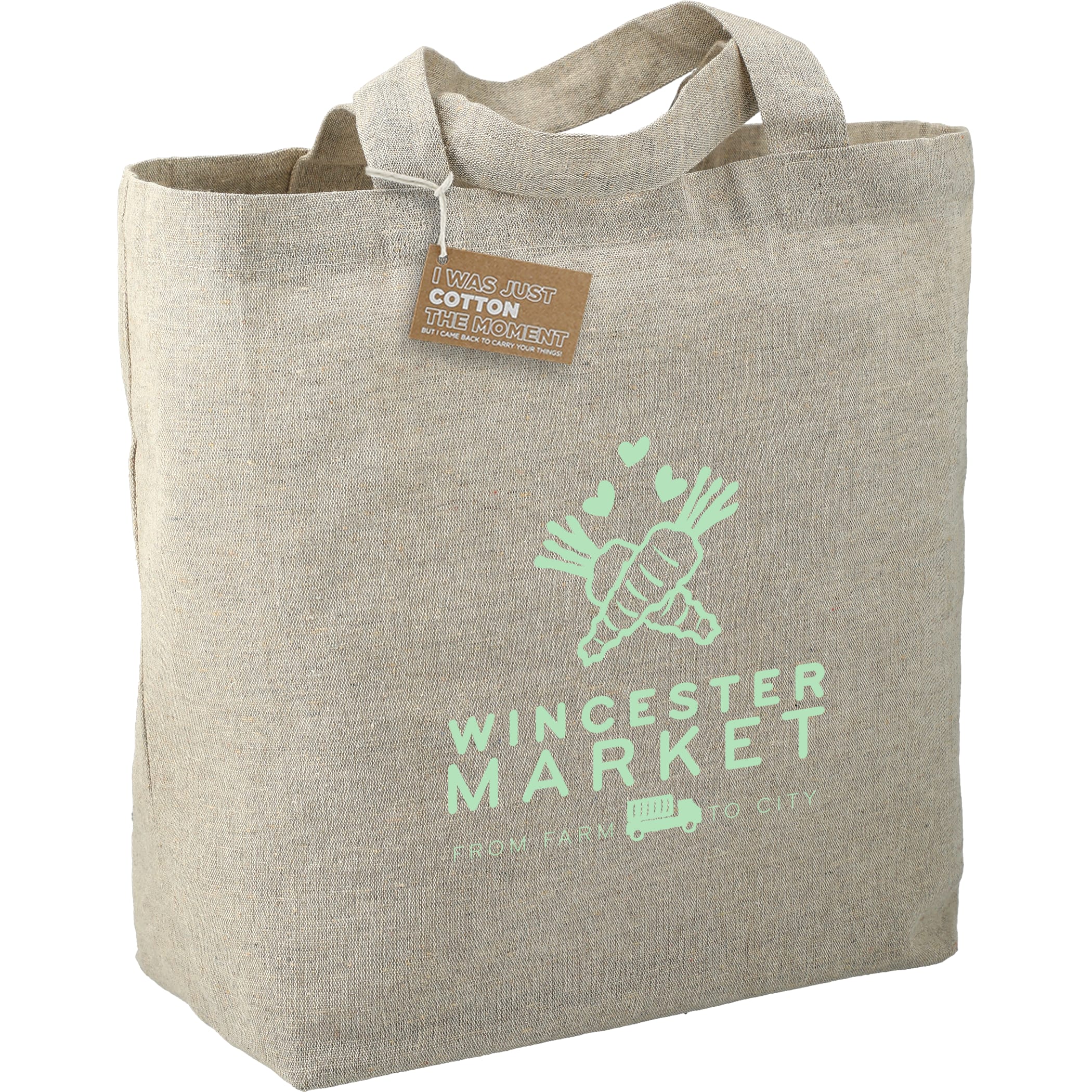 Picture of Recycled 5oz Cotton Twill Grocery Tote