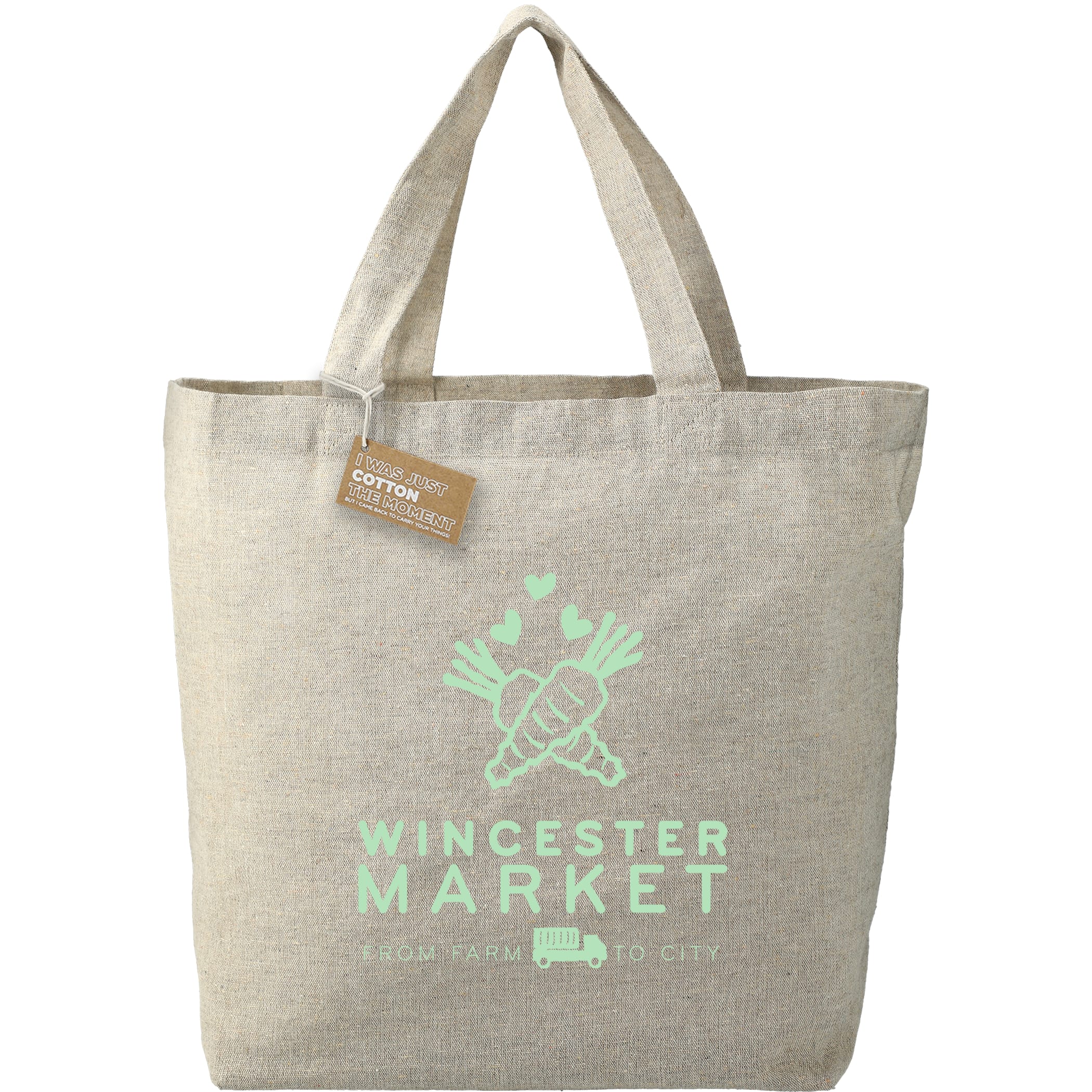 Picture of Recycled 5oz Cotton Twill Grocery Tote