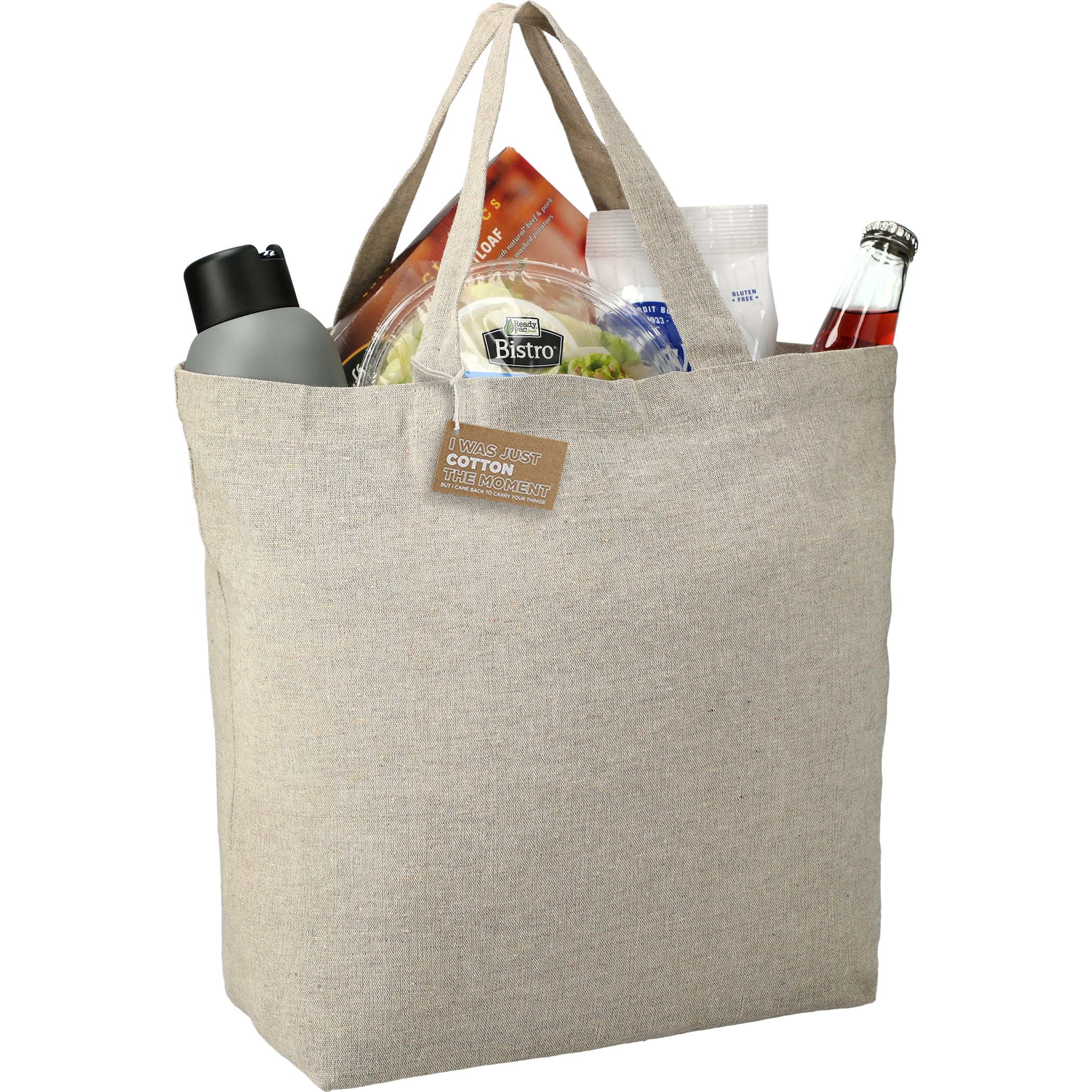 Picture of Recycled 5oz Cotton Twill Grocery Tote