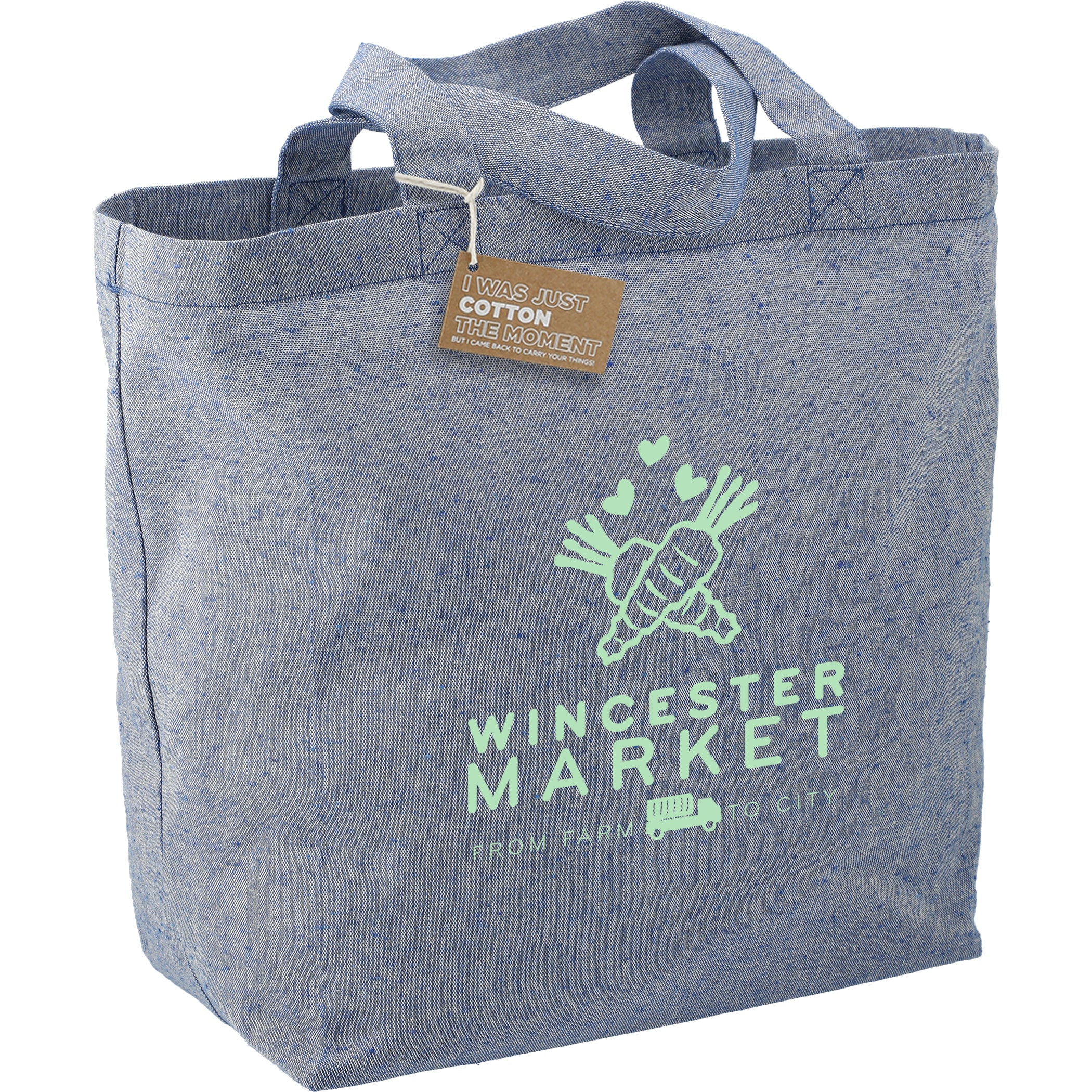 Picture of Recycled 5oz Cotton Twill Grocery Tote