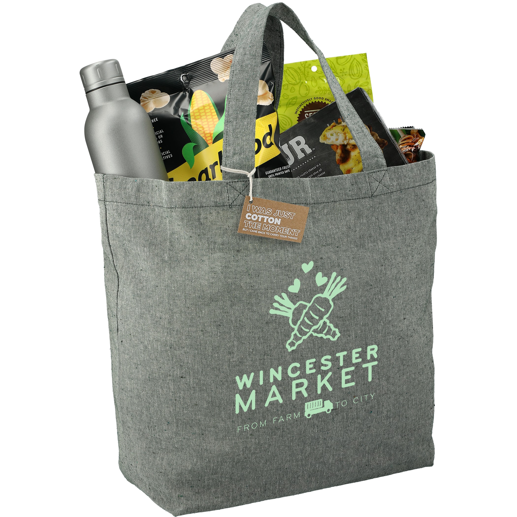 Picture of Recycled 5oz Cotton Twill Grocery Tote