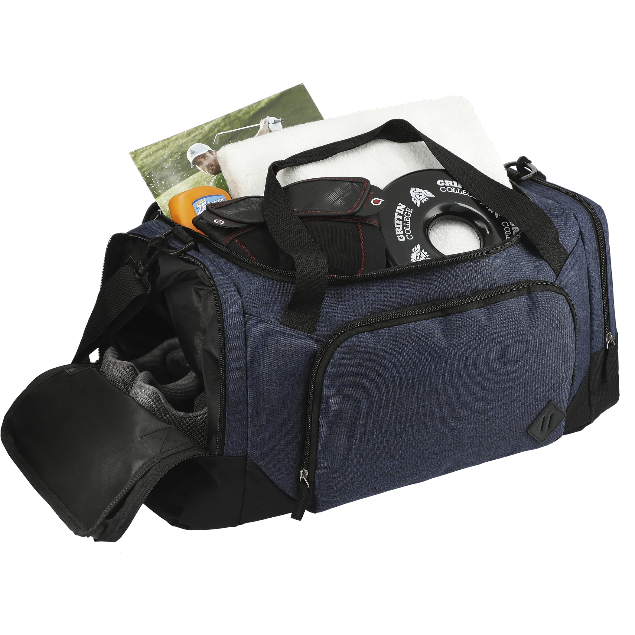 Picture of Graphite 21" Weekender Duffle Bag with Side Shoe Pocket