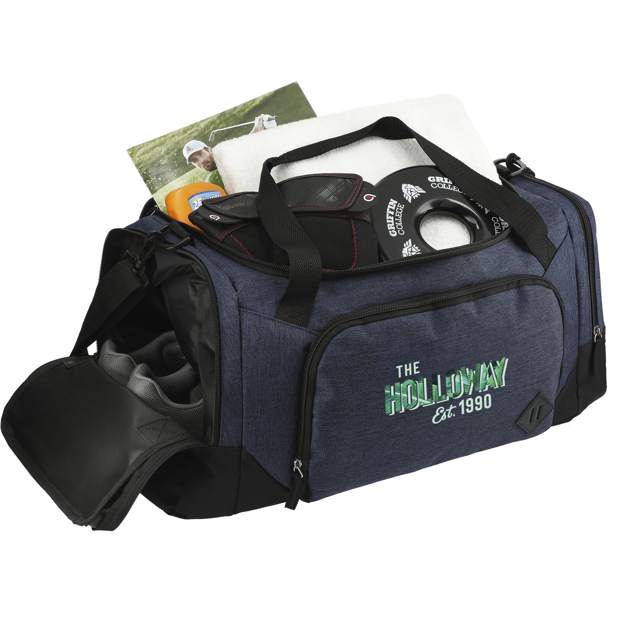 Picture of Graphite 21" Weekender Duffle Bag with Side Shoe Pocket