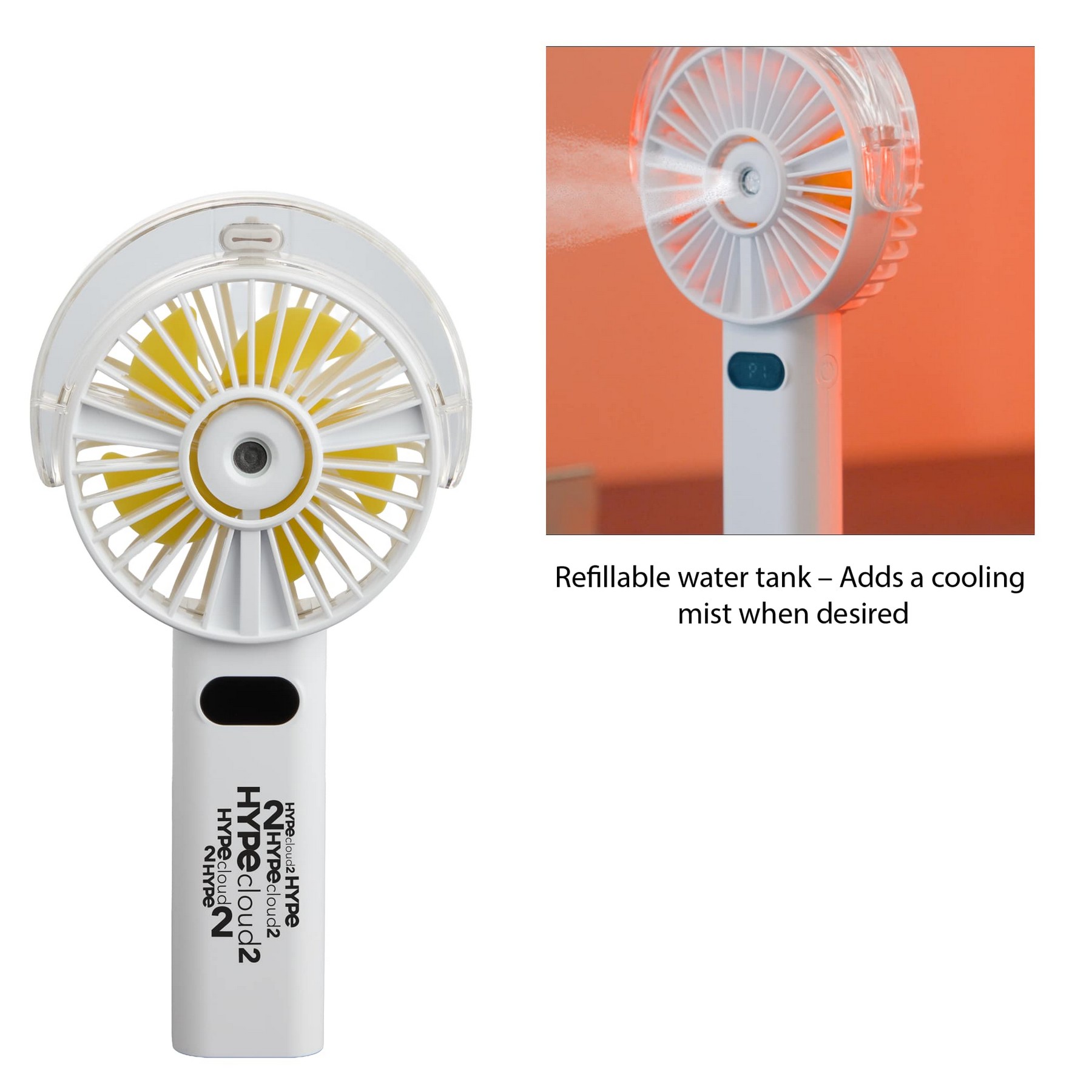 Picture of Rechargeable Portable LED Fan with Water Mist