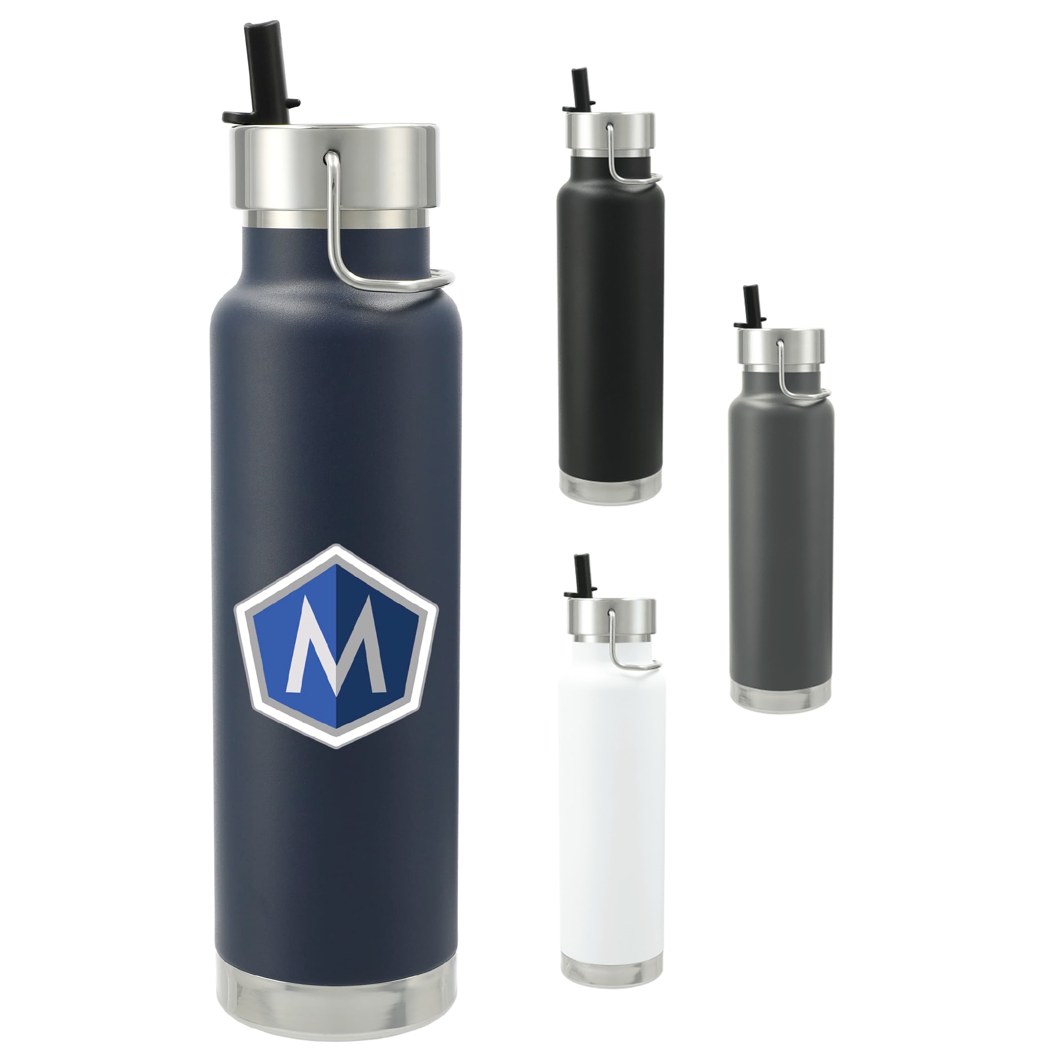 Picture of Thor Copper Vacuum Insulated Bottle 25oz Straw Lid