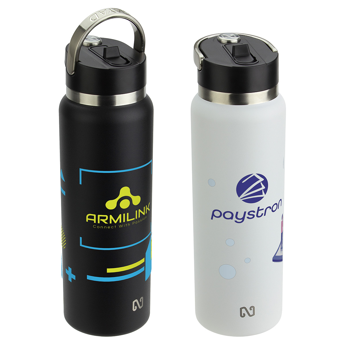 Picture of NAYAD® Ranger 40 oz Stainless Double-wall Bottle with Flip-Top Spout