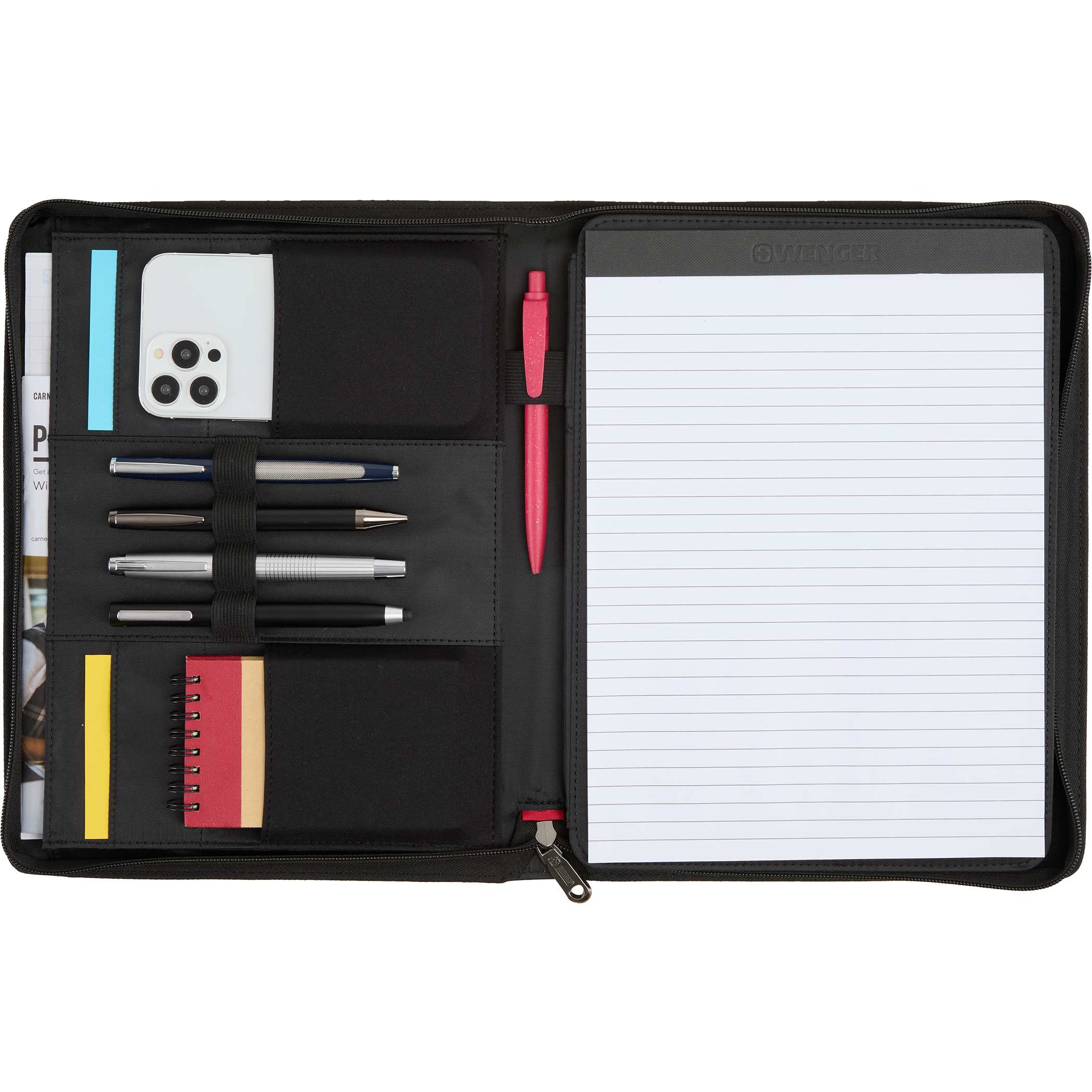 Picture of Wenger Recycled Tech Zippered Padfolio