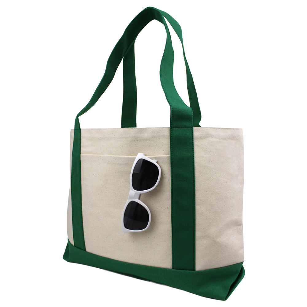 Picture of New! Large Canvas Cotton Boat Tote